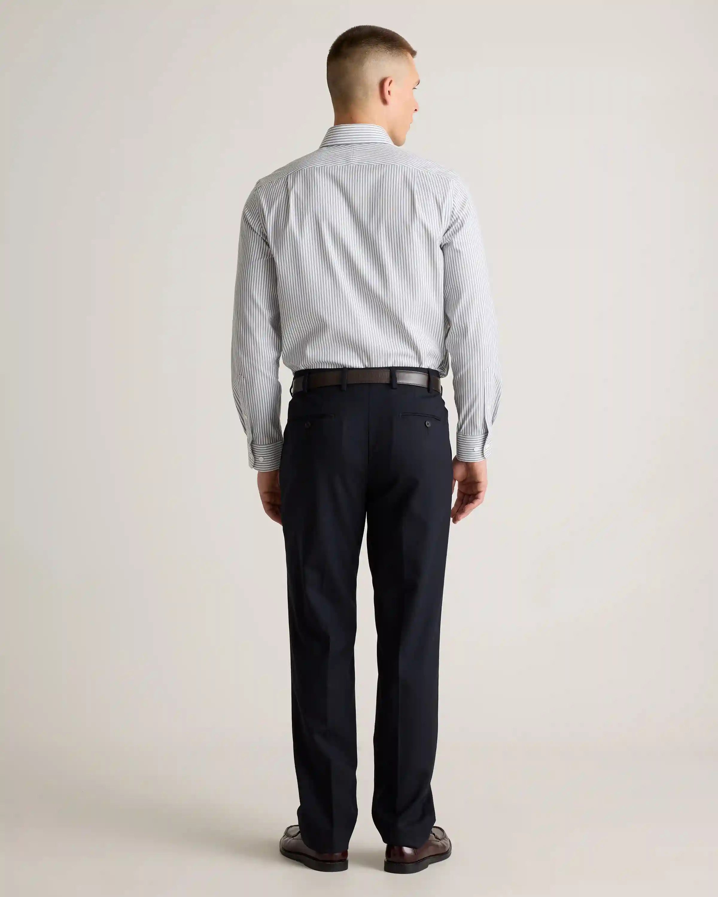 Organic Cotton Royal Oxford Non-Iron Dress Shirt