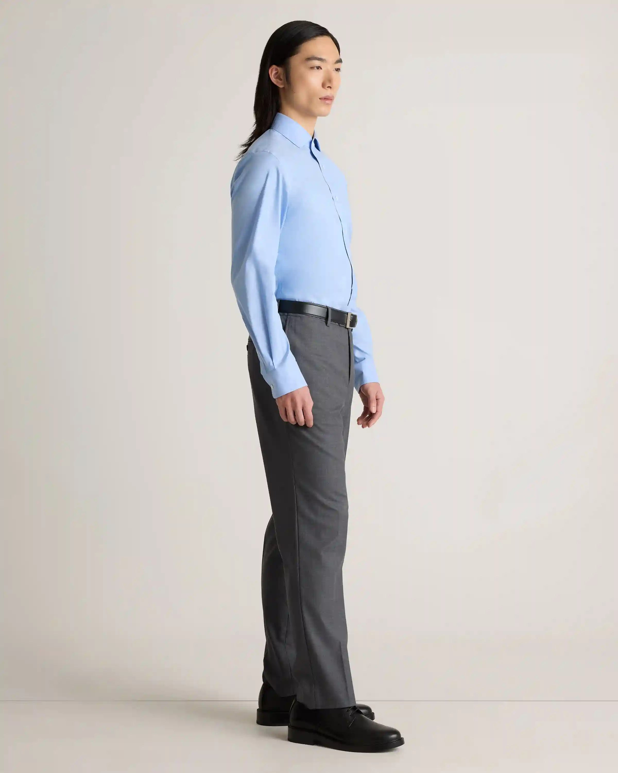 Organic Cotton Royal Oxford Non-Iron Dress Shirt