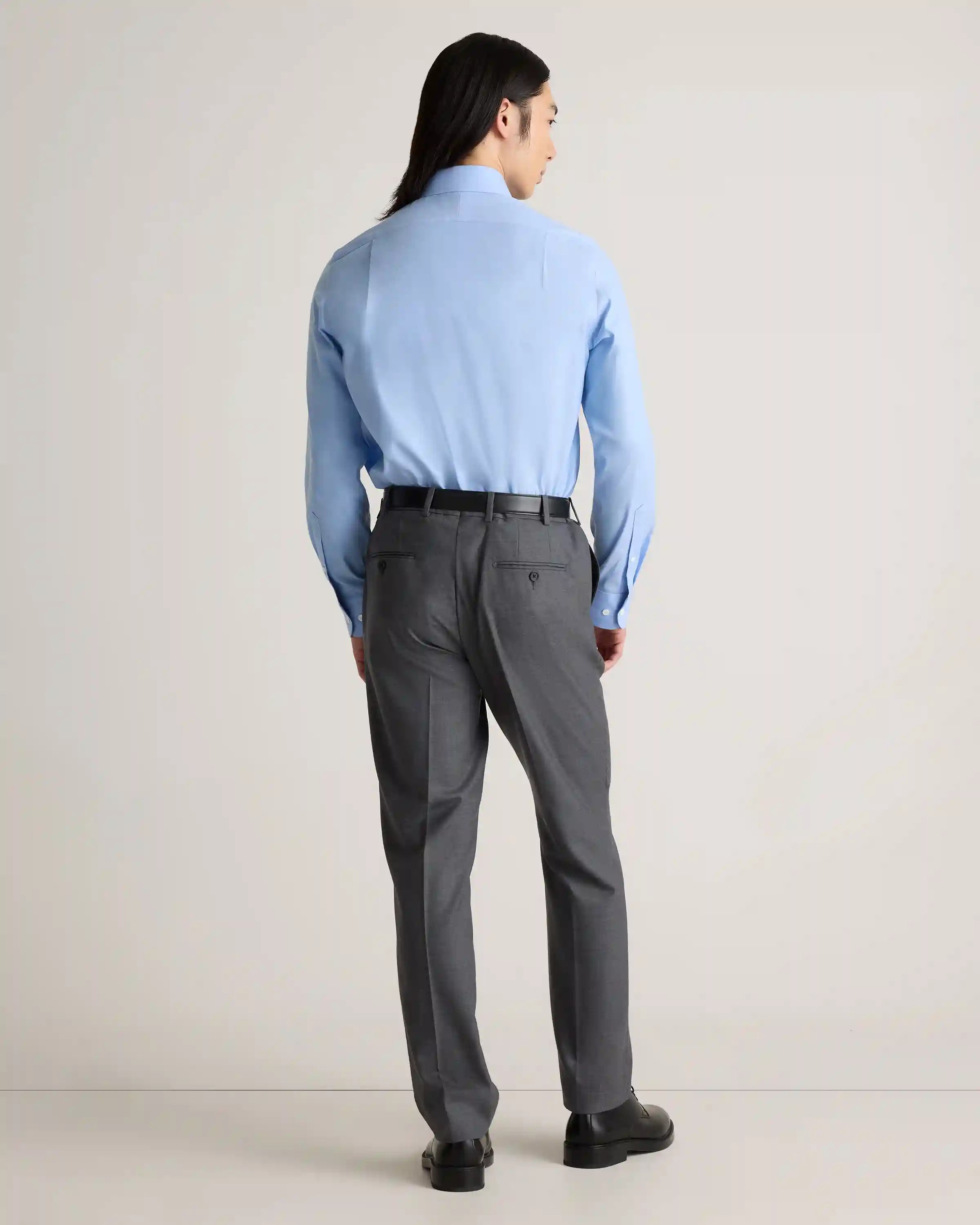 Organic Cotton Royal Oxford Non-Iron Dress Shirt