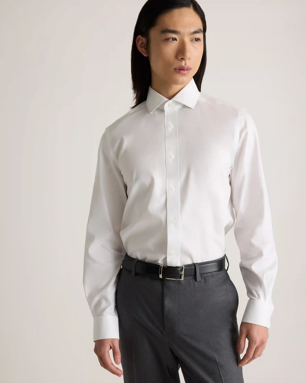 Organic Cotton Royal Oxford Non-Iron Dress Shirt
