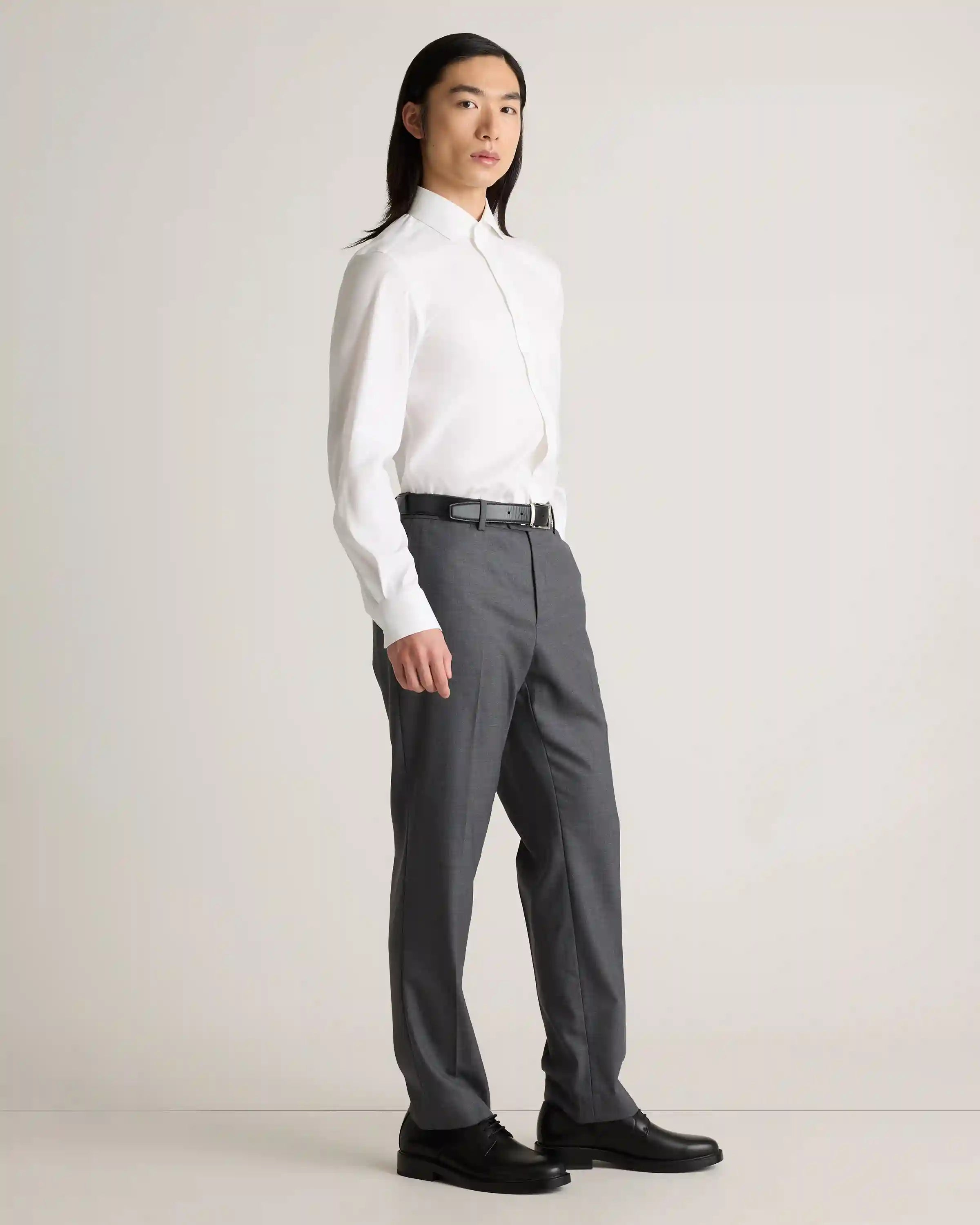 Organic Cotton Royal Oxford Non-Iron Dress Shirt