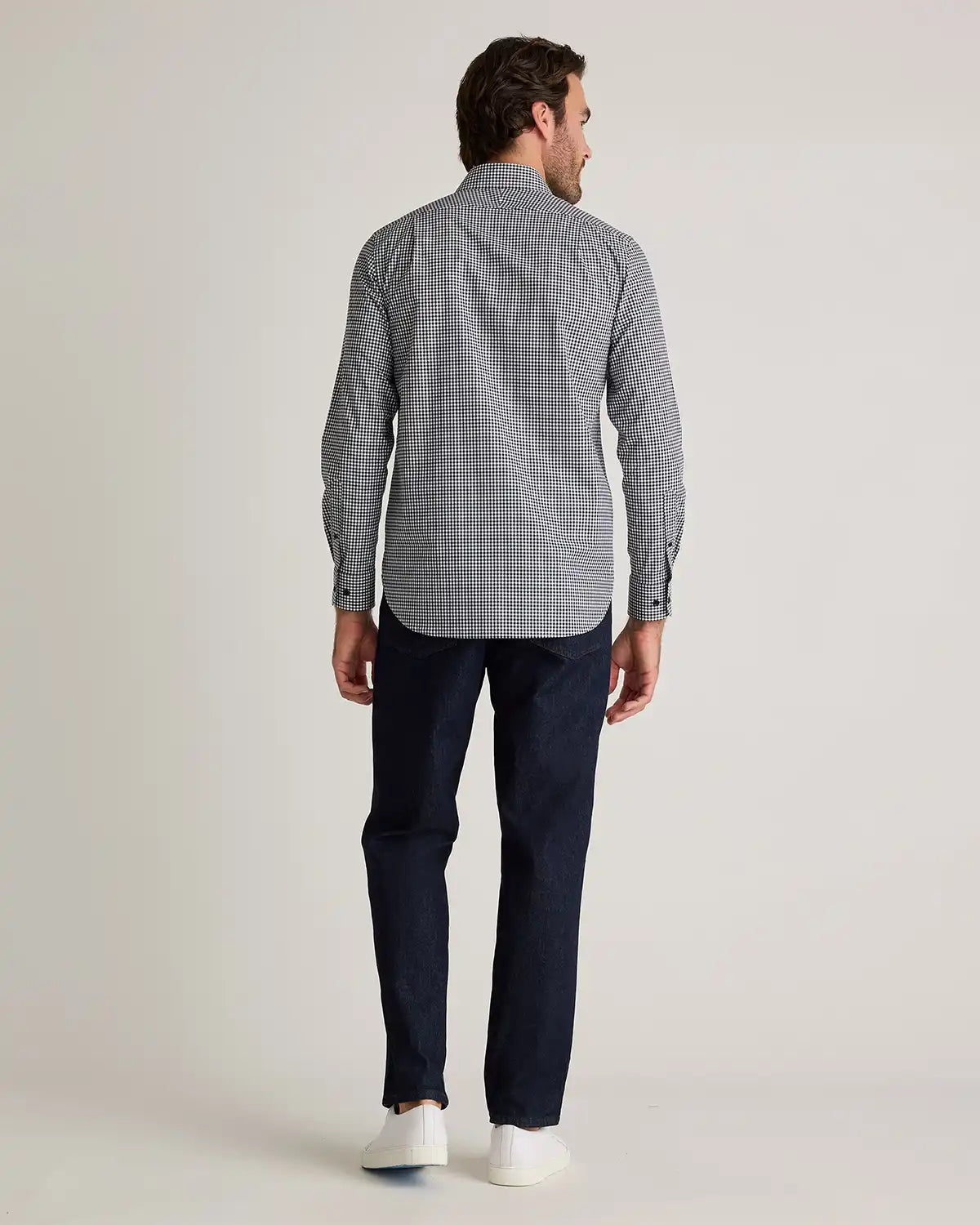 Organic Cotton Stretch Poplin Dress Shirt