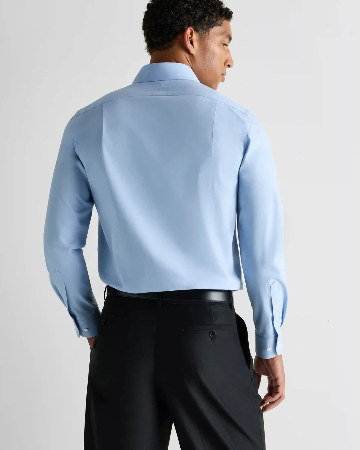 Organic Cotton Stretch Poplin Dress Shirt
