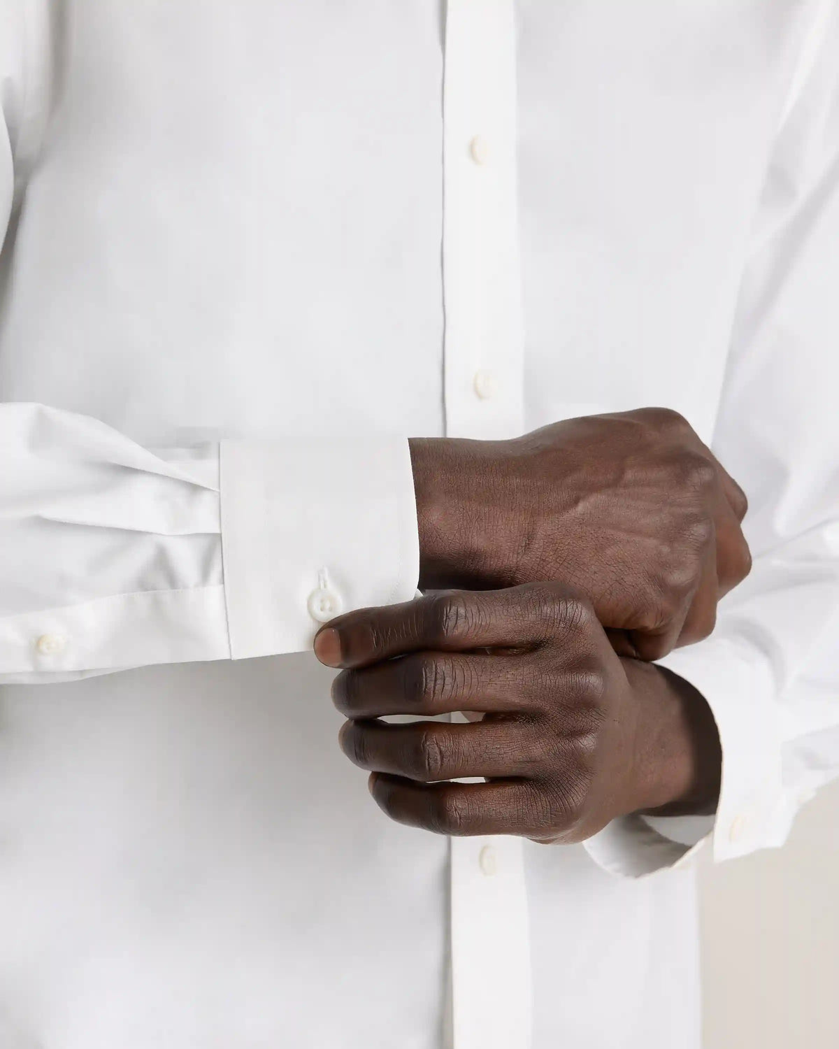 Organic Cotton Stretch Poplin Dress Shirt