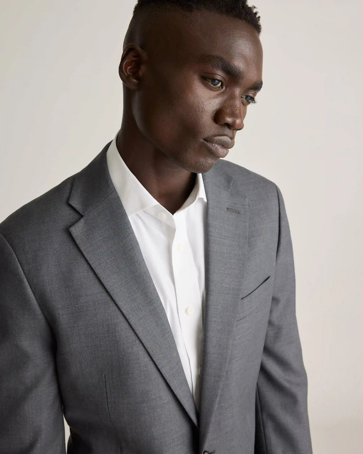 Organic Cotton Stretch Poplin Dress Shirt