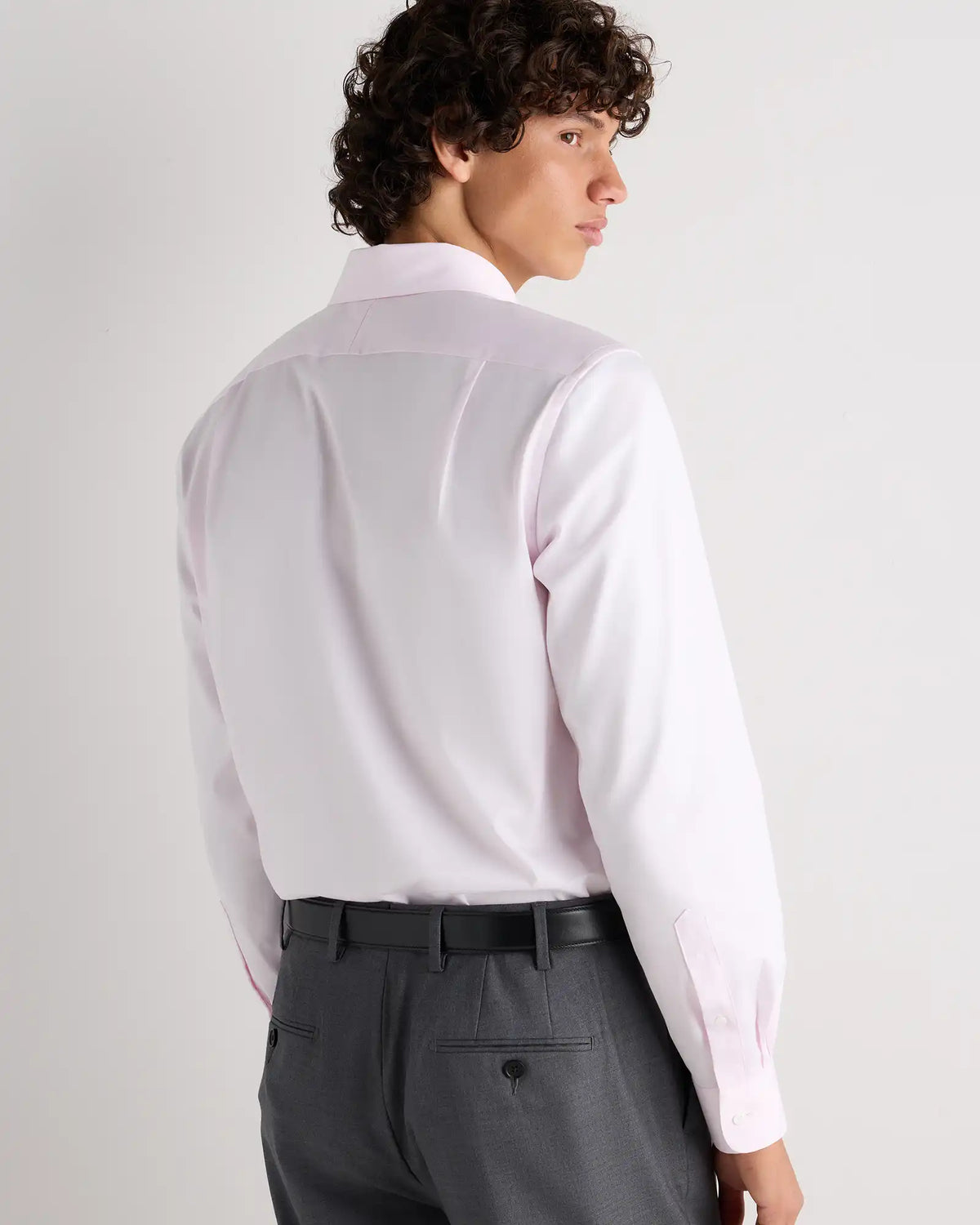 Organic Cotton Stretch Twill Dress Shirt