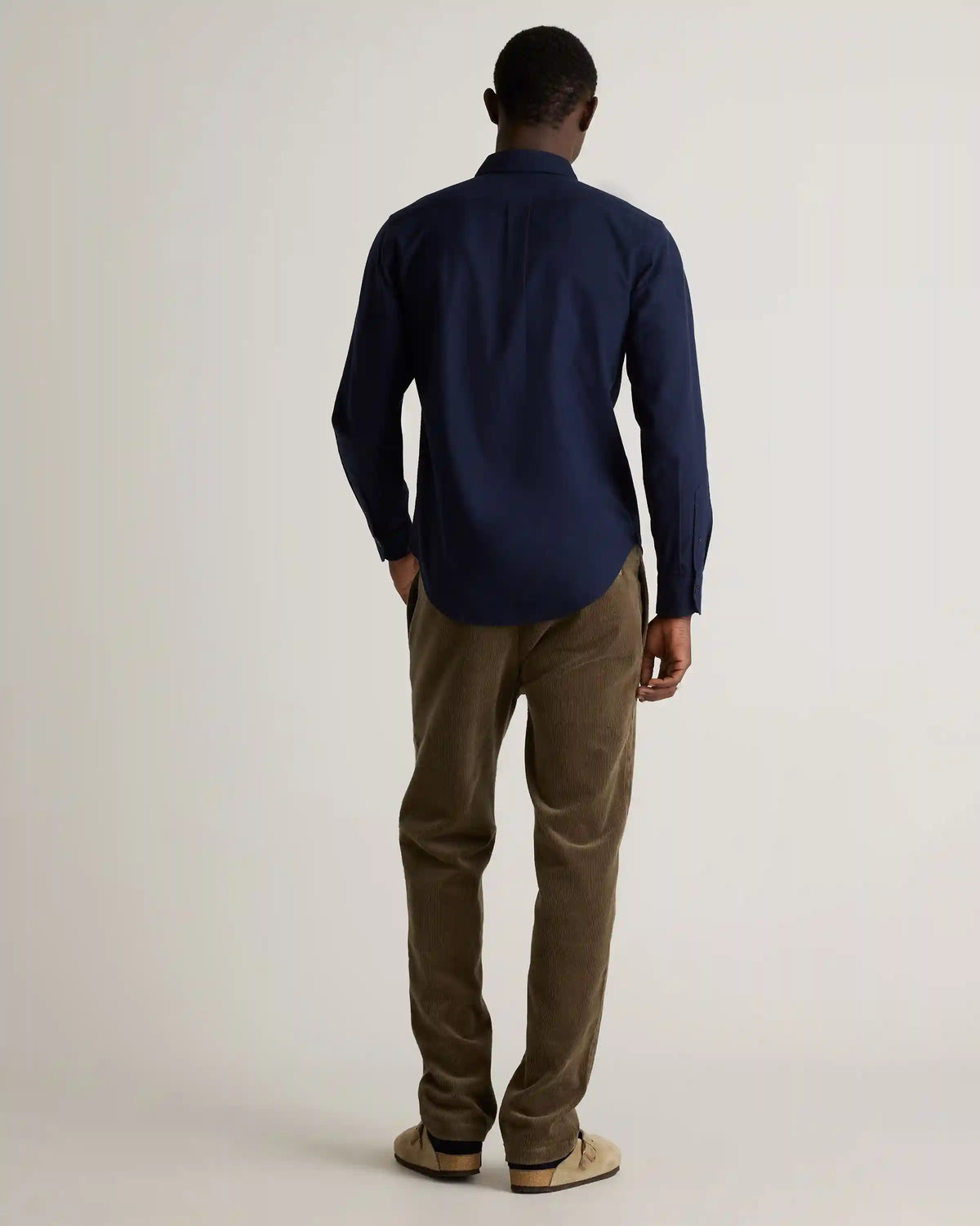 Organic Cotton Stretch Textured Twill Shirt