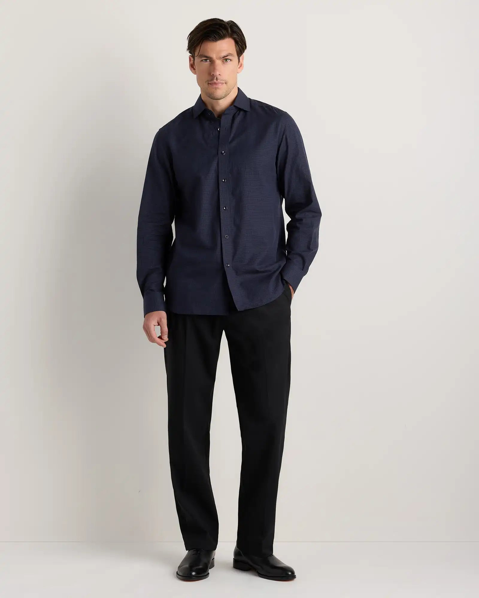 Organic Cotton Cashmere Dress Shirt