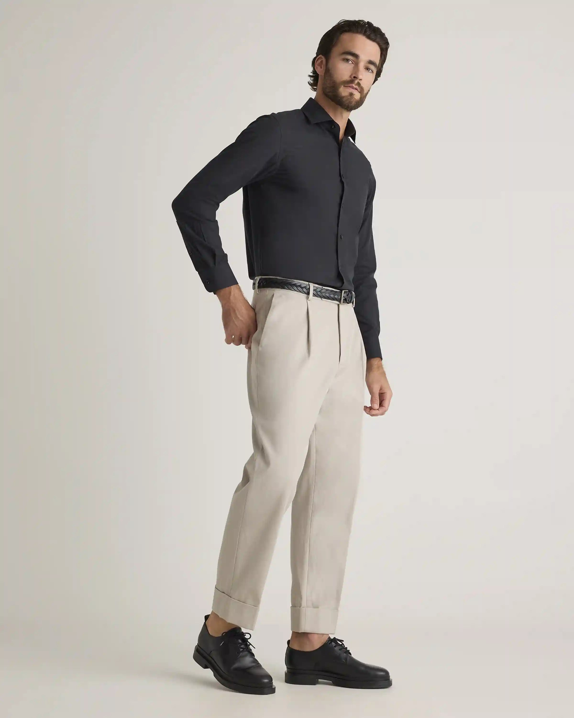 Organic Cotton Cashmere Dress Shirt