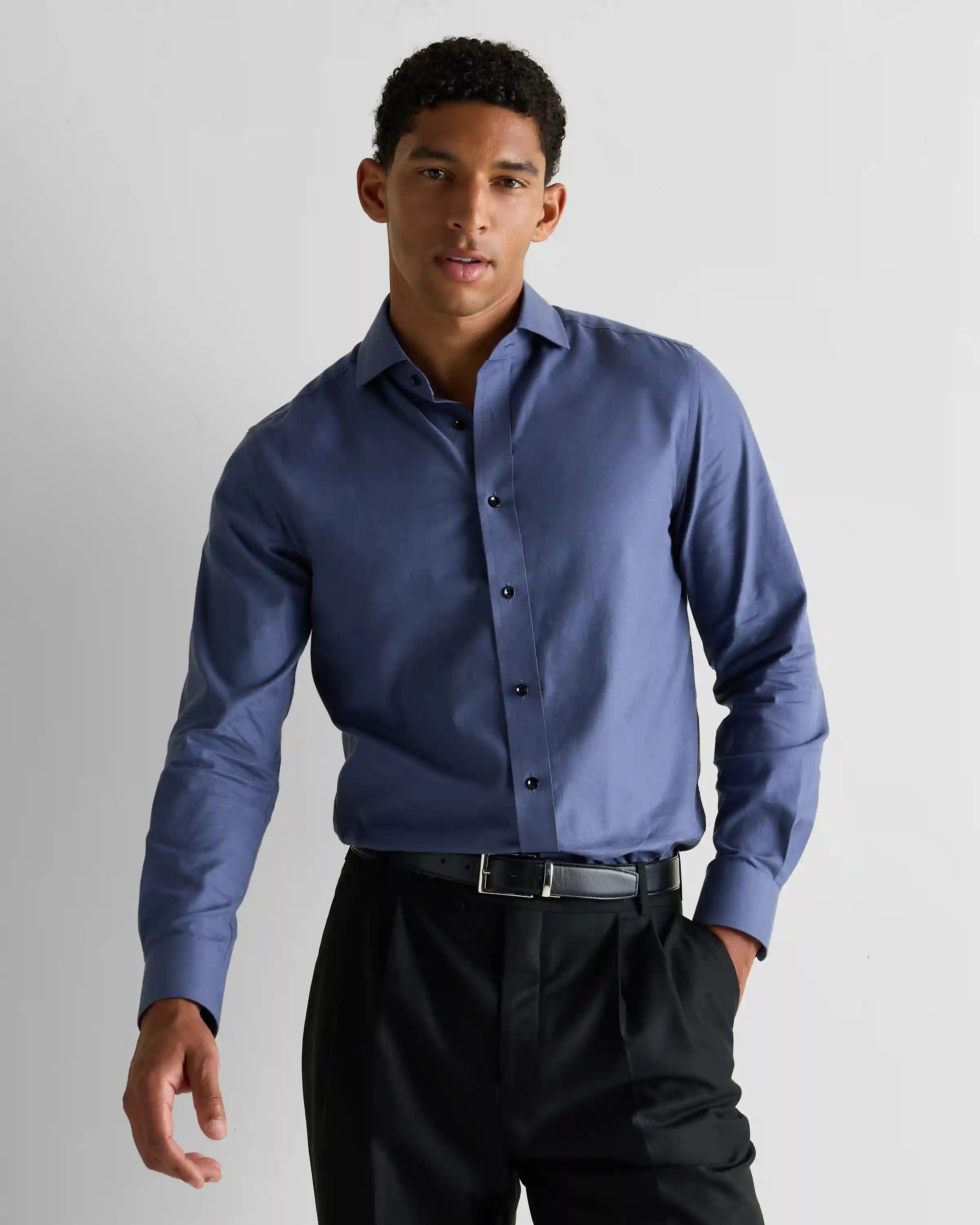 Organic Cotton Cashmere Dress Shirt