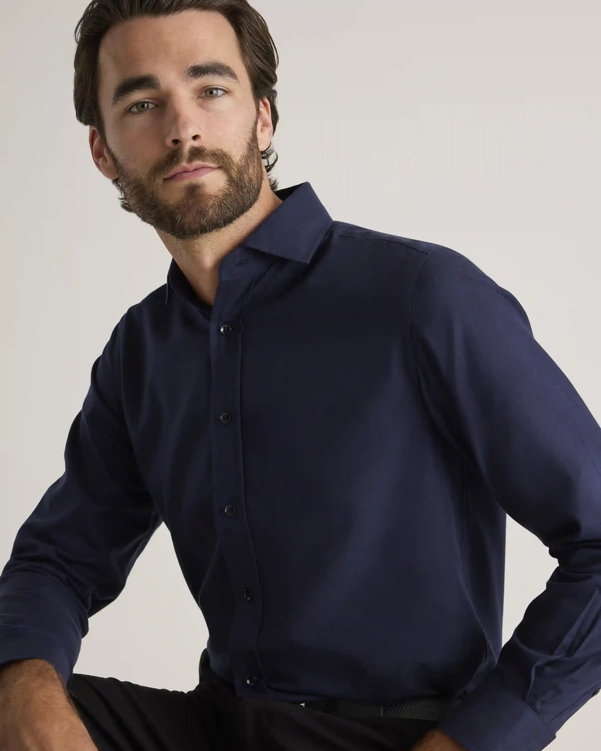 Organic Cotton Cashmere Dress Shirt