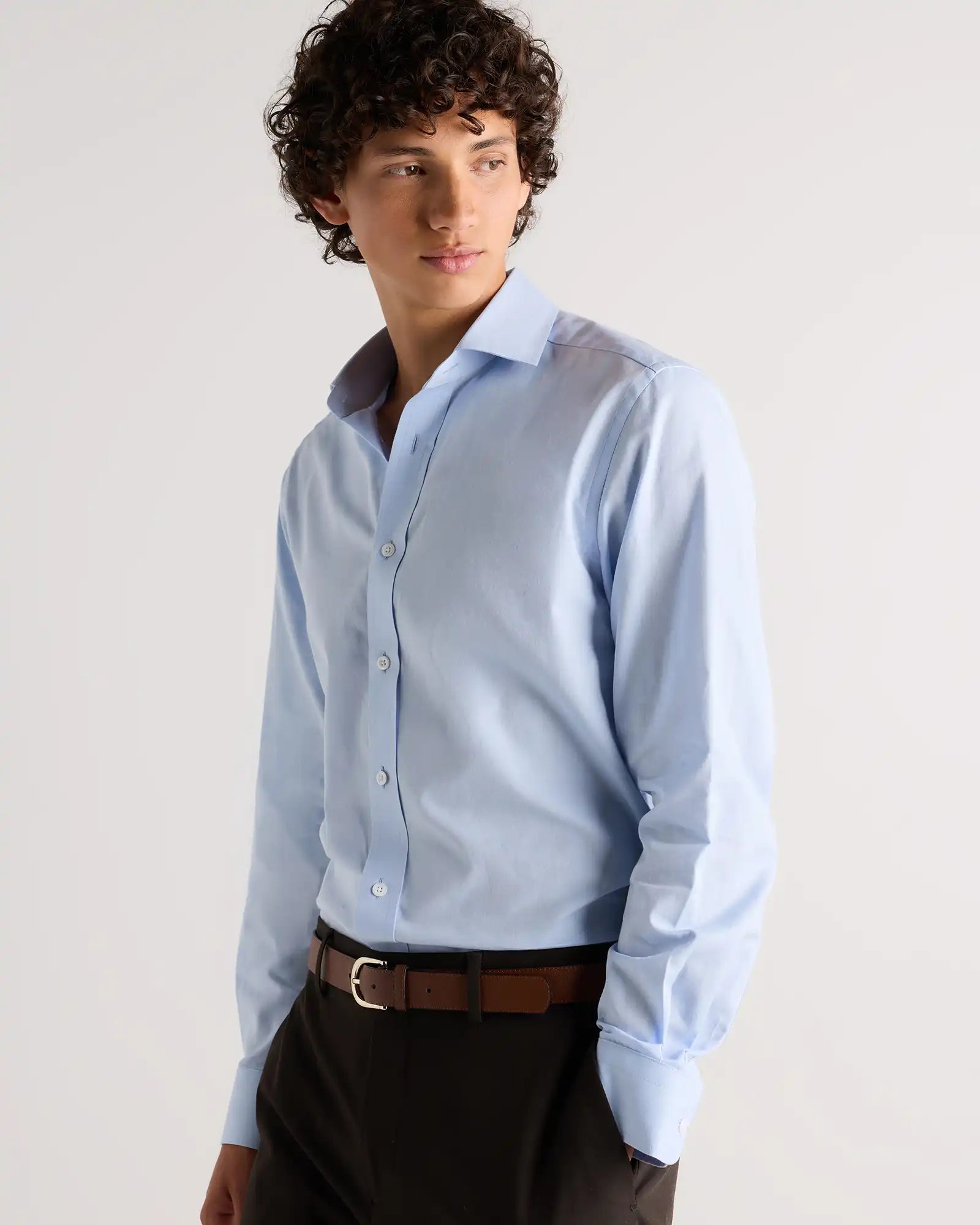 Organic Cotton Cashmere Dress Shirt