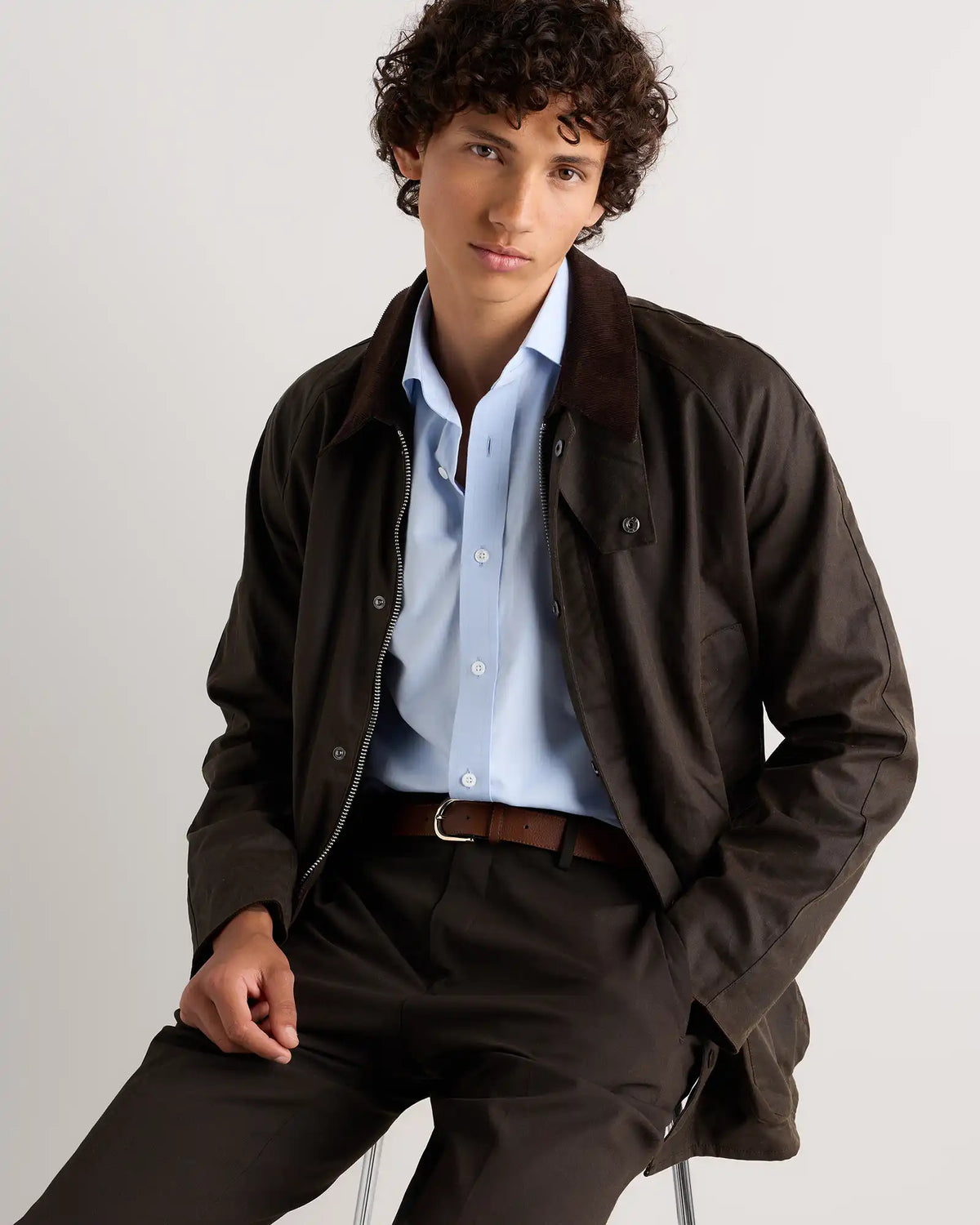 Organic Cotton Cashmere Dress Shirt