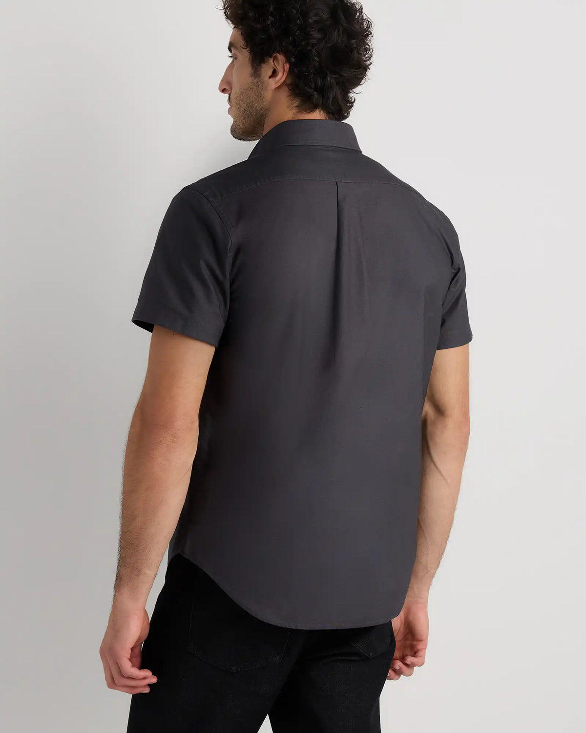 100% Organic Cotton Short Sleeve Oxford Shirt