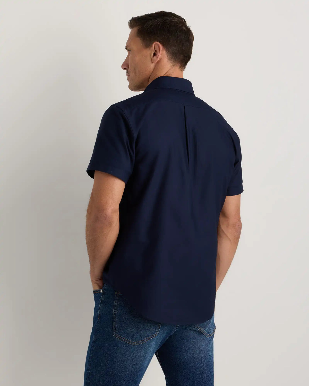 100% Organic Cotton Short Sleeve Oxford Shirt