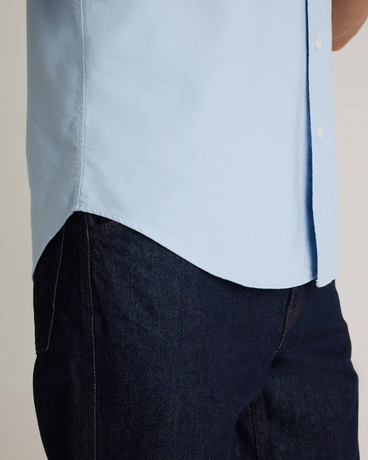 100% Organic Cotton Short Sleeve Oxford Shirt