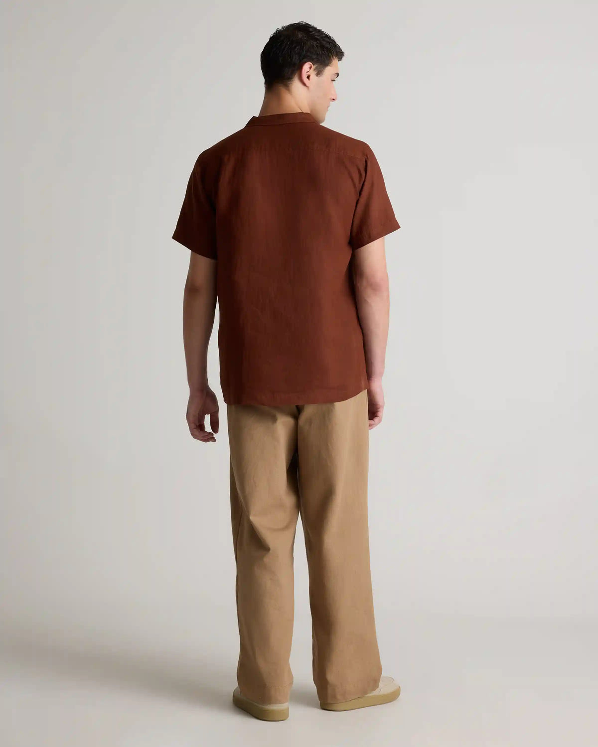 100% European Linen Camp Shirt