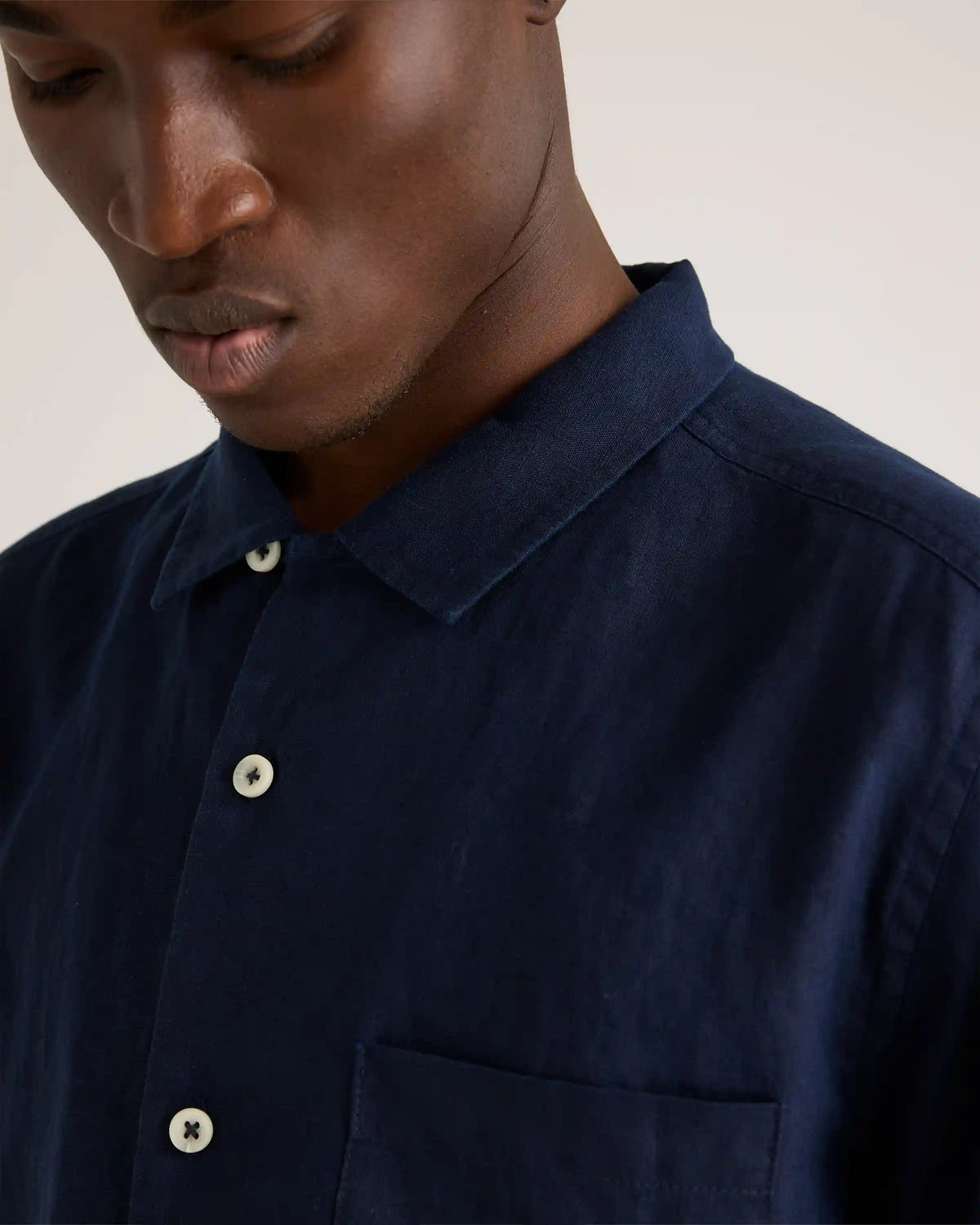 100% European Linen Camp Shirt