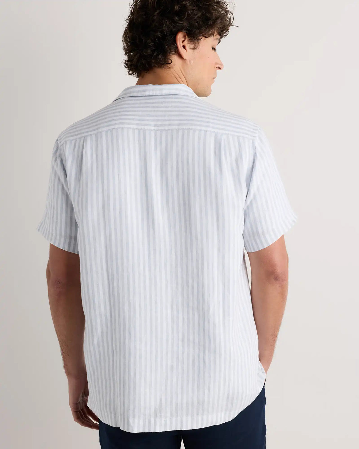 100% European Linen Camp Shirt