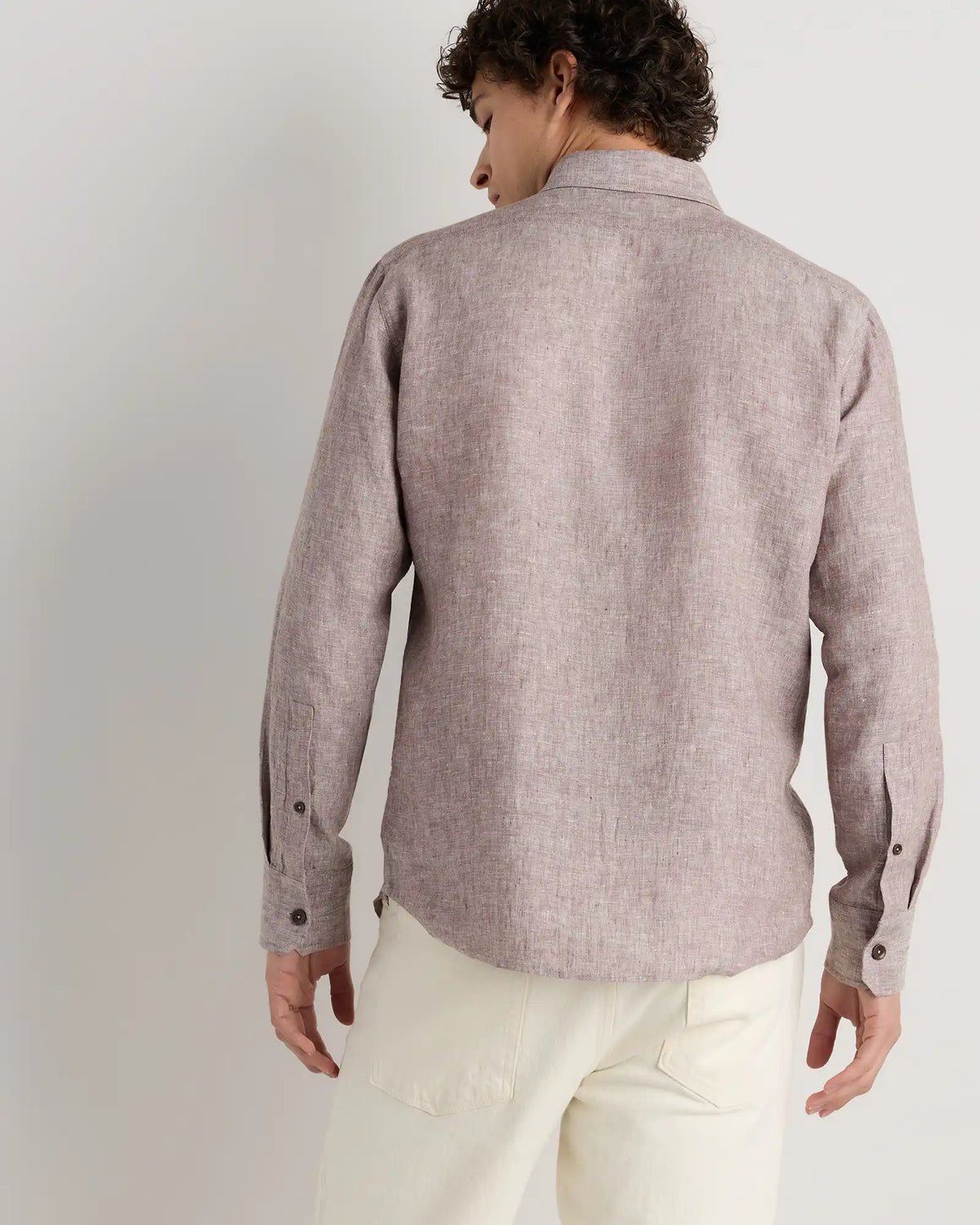100% European Linen Utility Shirt