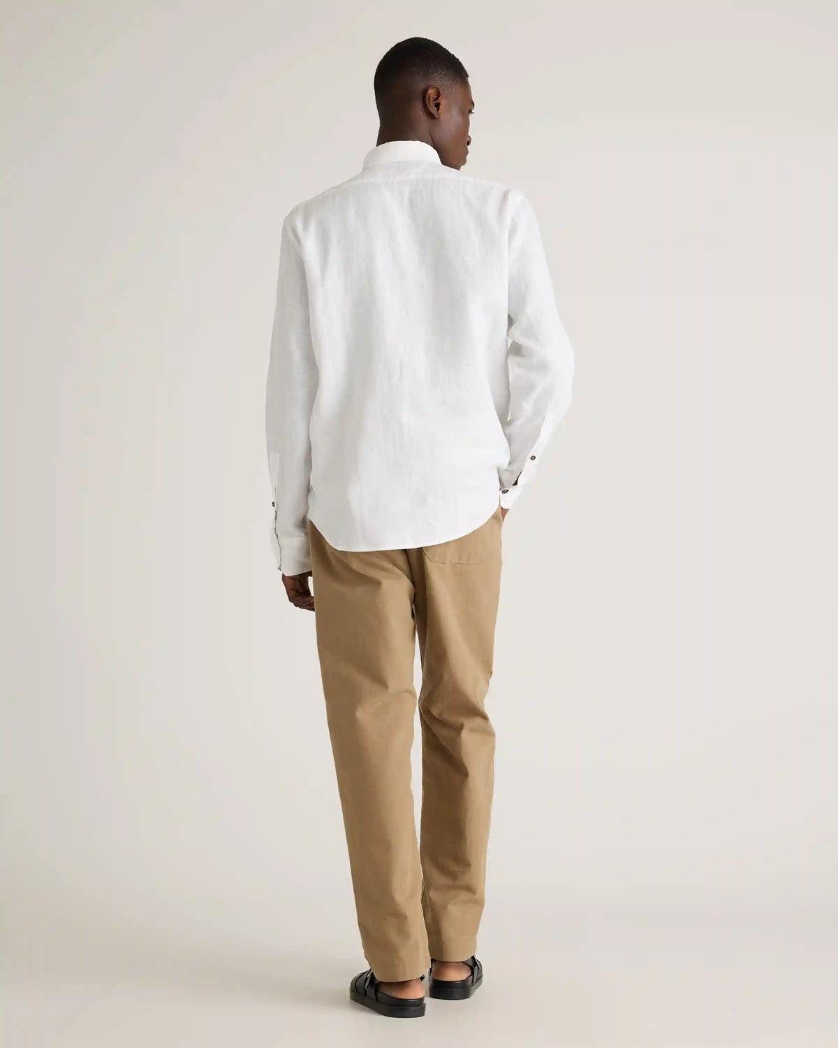 100% European Linen Utility Shirt