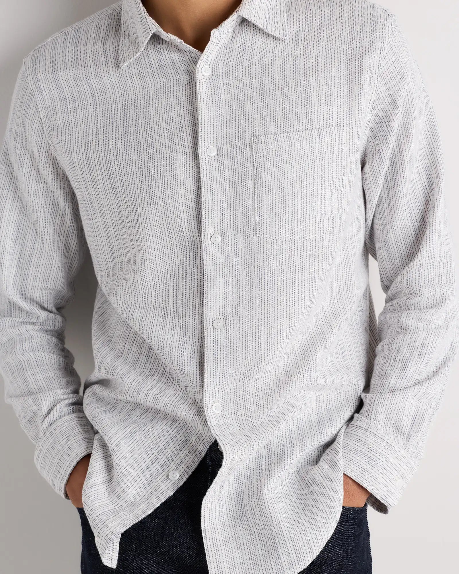 Organic Cotton Stretch Selvage Shirt