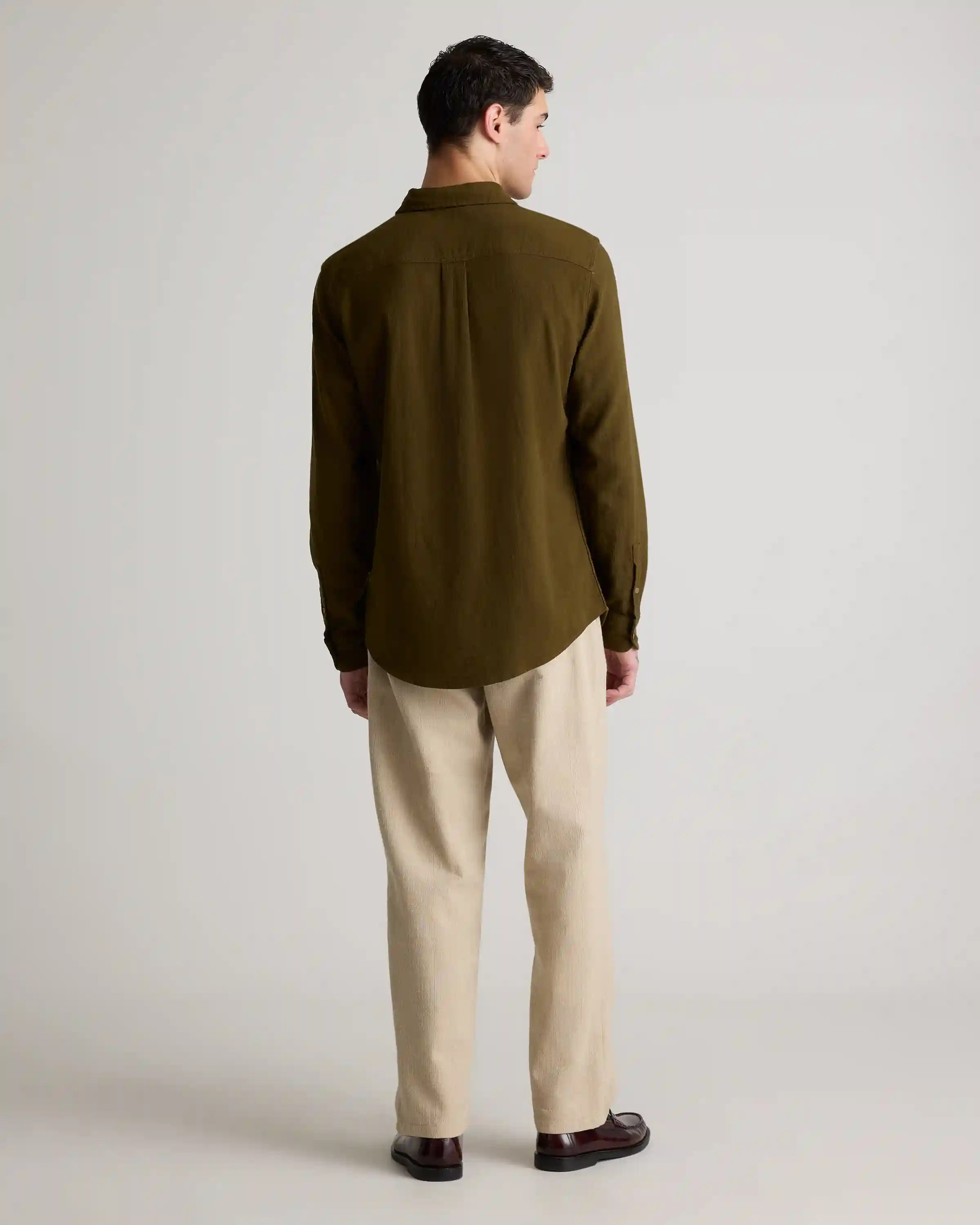 Organic Cotton Stretch Selvage Shirt