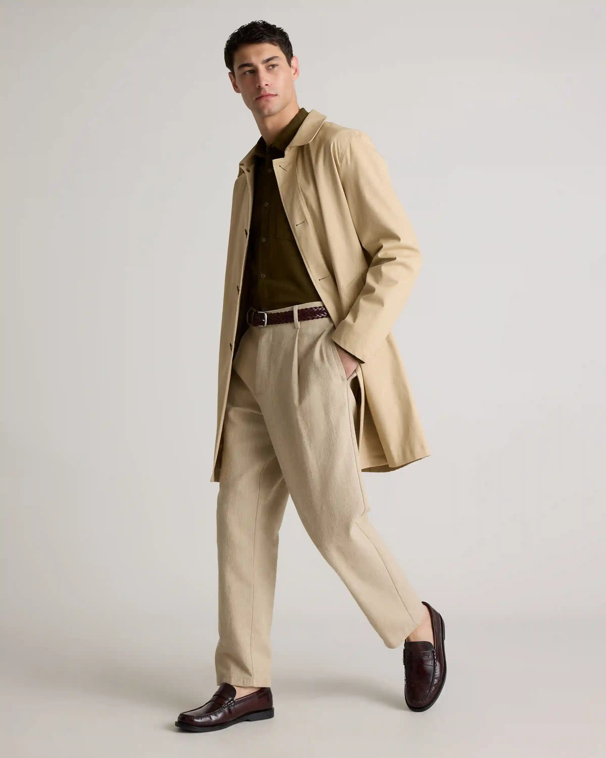 Organic Cotton Stretch Selvage Shirt
