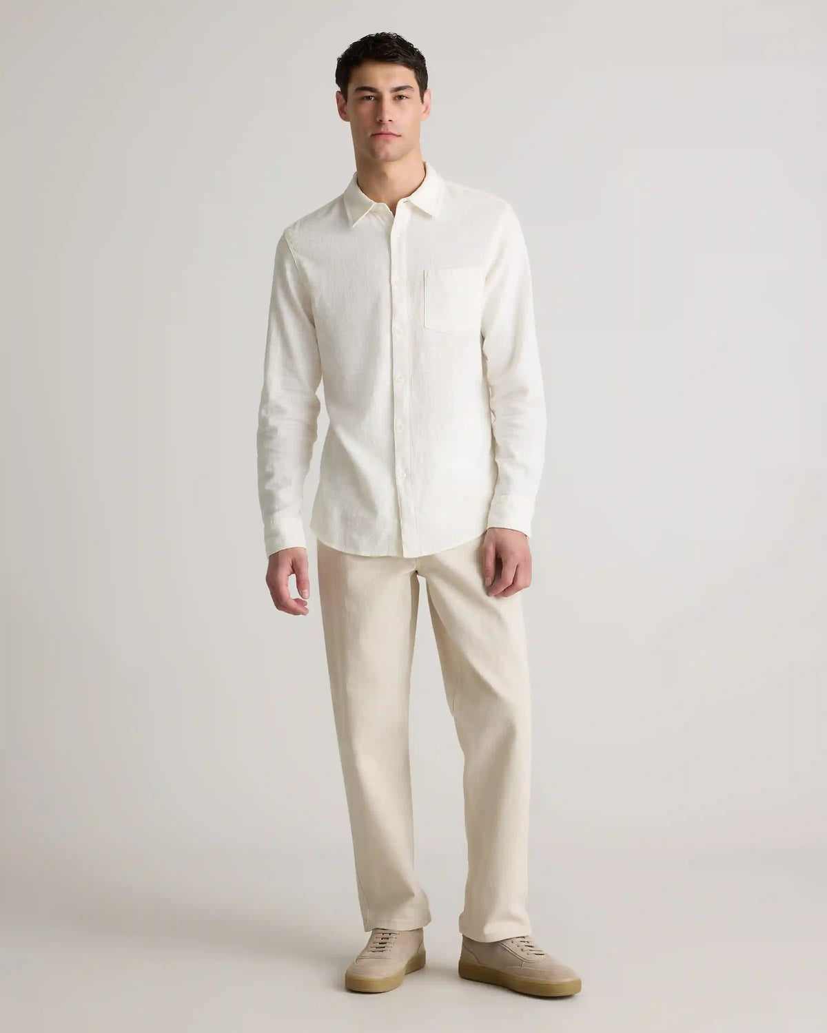 Organic Cotton Stretch Selvage Shirt