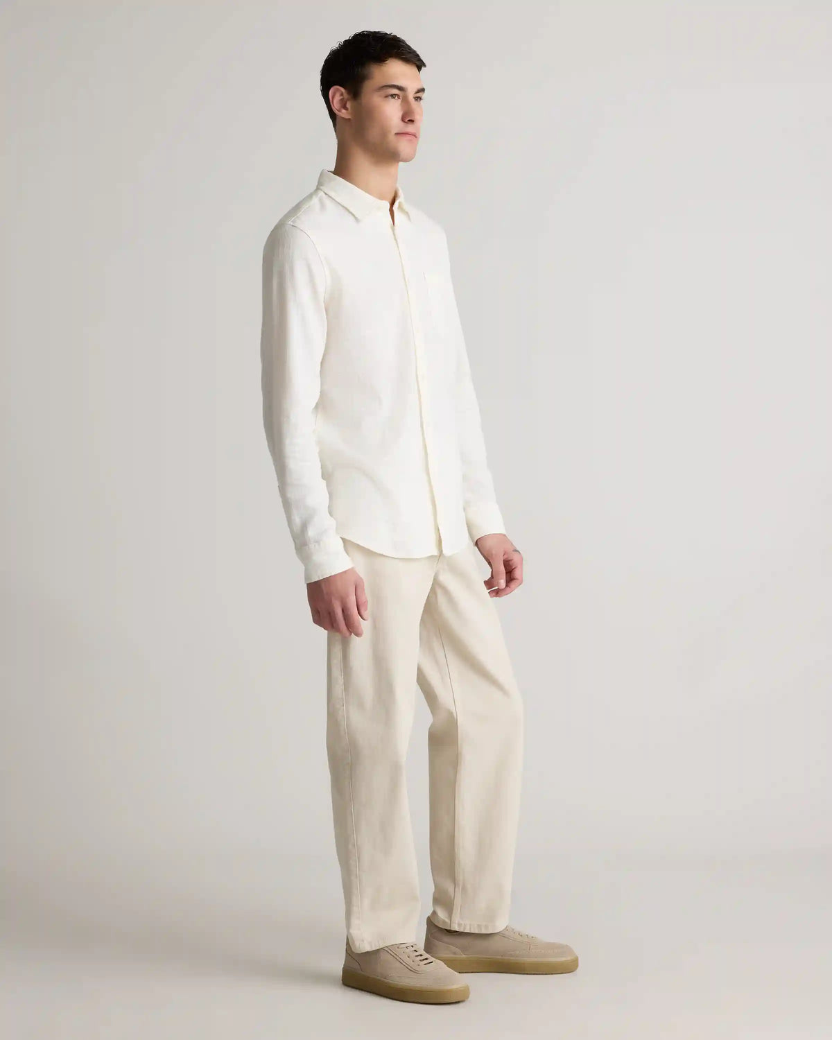 Organic Cotton Stretch Selvage Shirt
