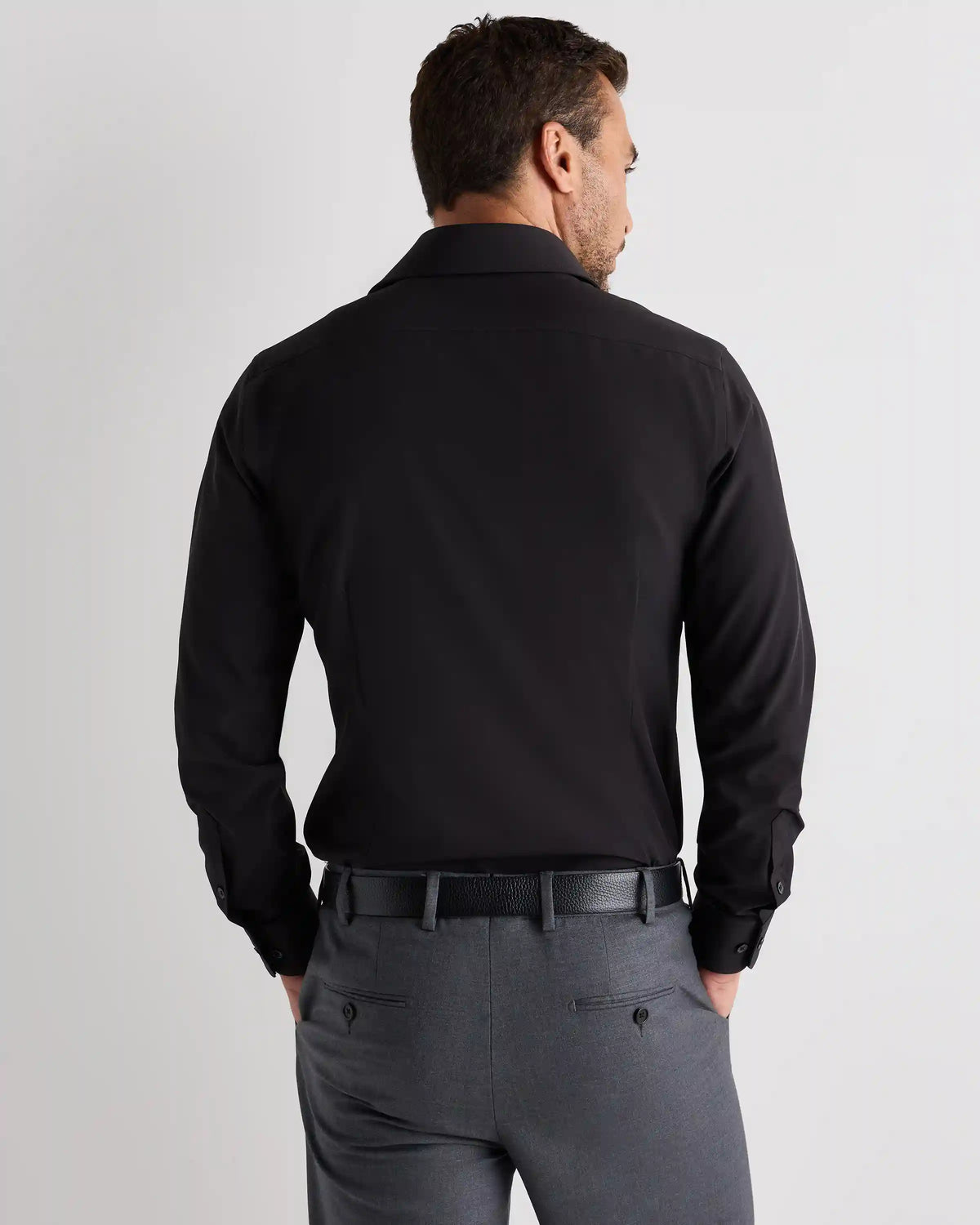 Performance Stretch Wrinkle-Free Slim Dress Shirt