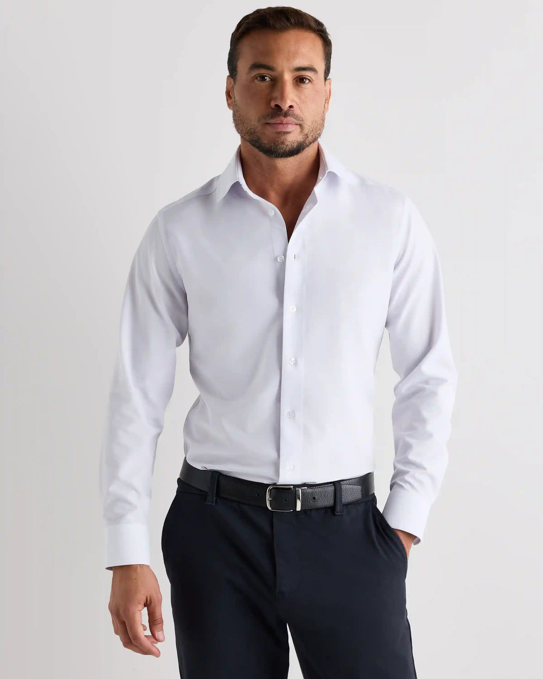 Performance Stretch Wrinkle-Free Slim Dress Shirt
