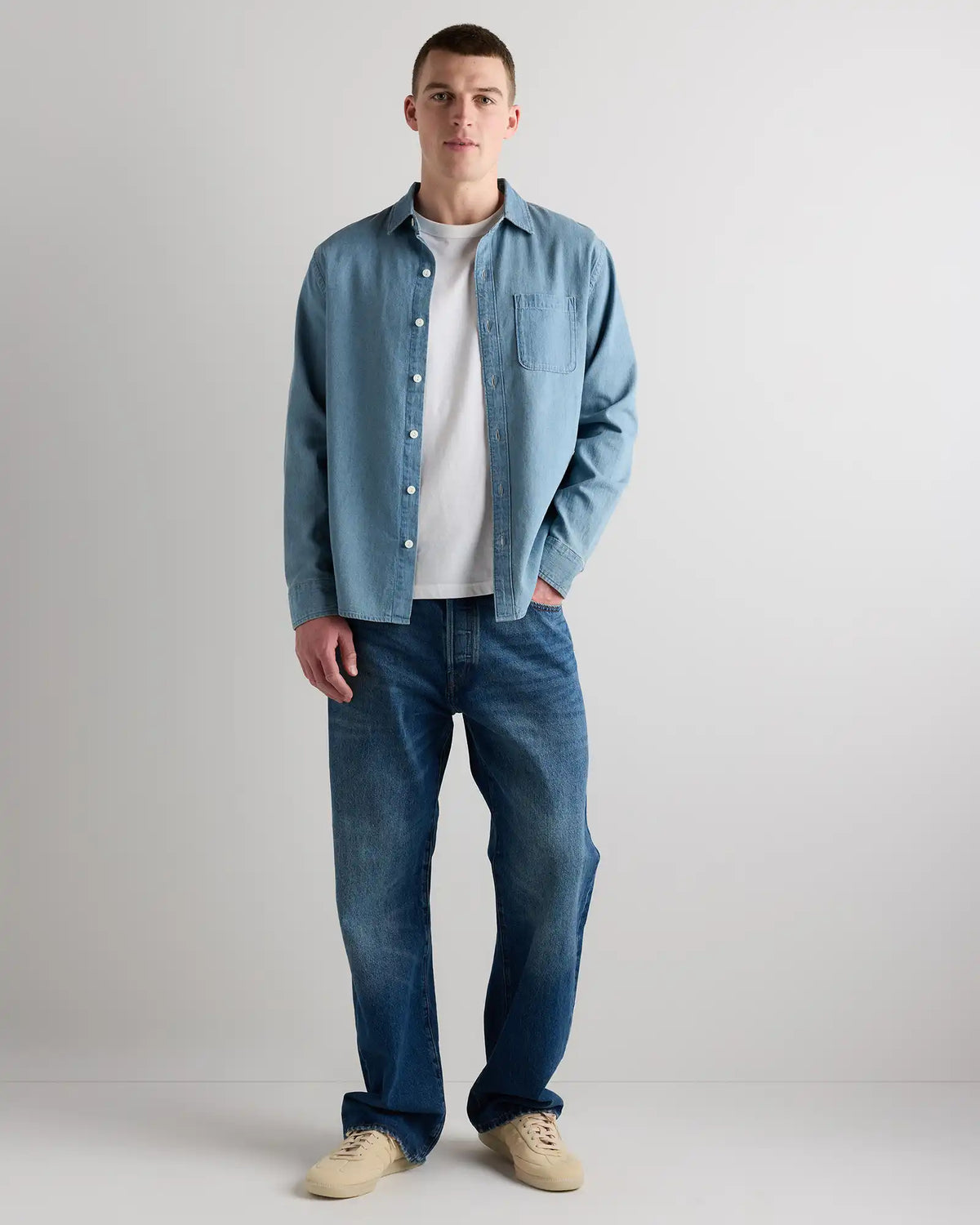 Heritage Washed Denim Shirt