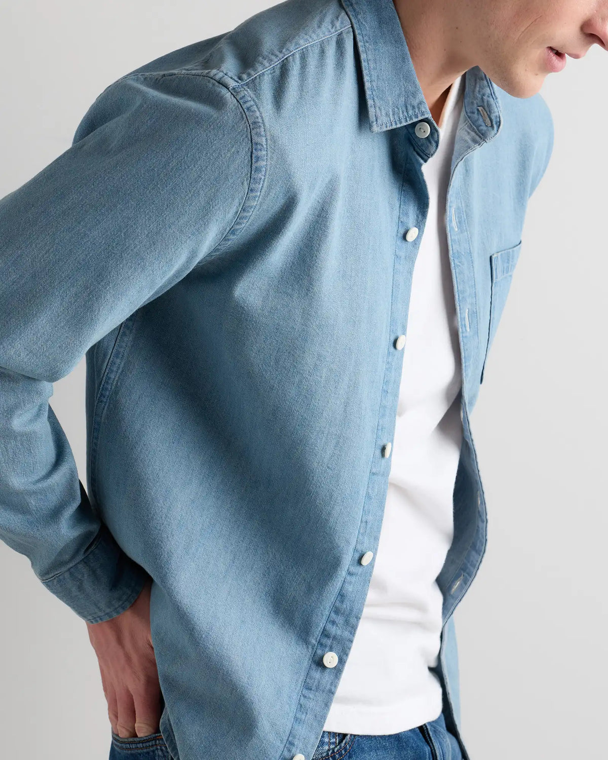 Heritage Washed Denim Shirt
