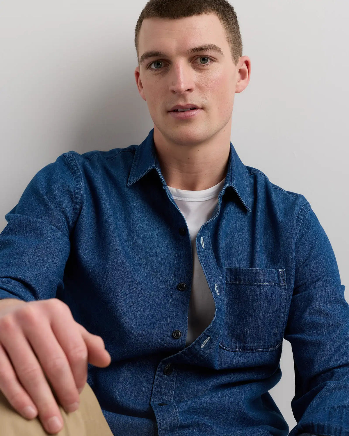 Heritage Washed Denim Shirt