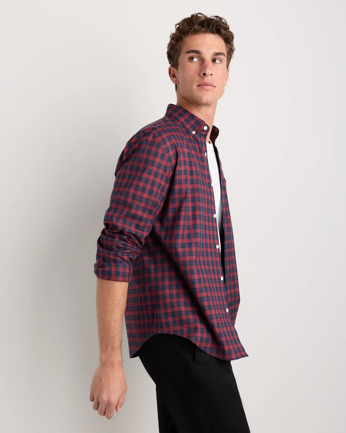 100% Organic Cotton Brushed Flannel Shirt