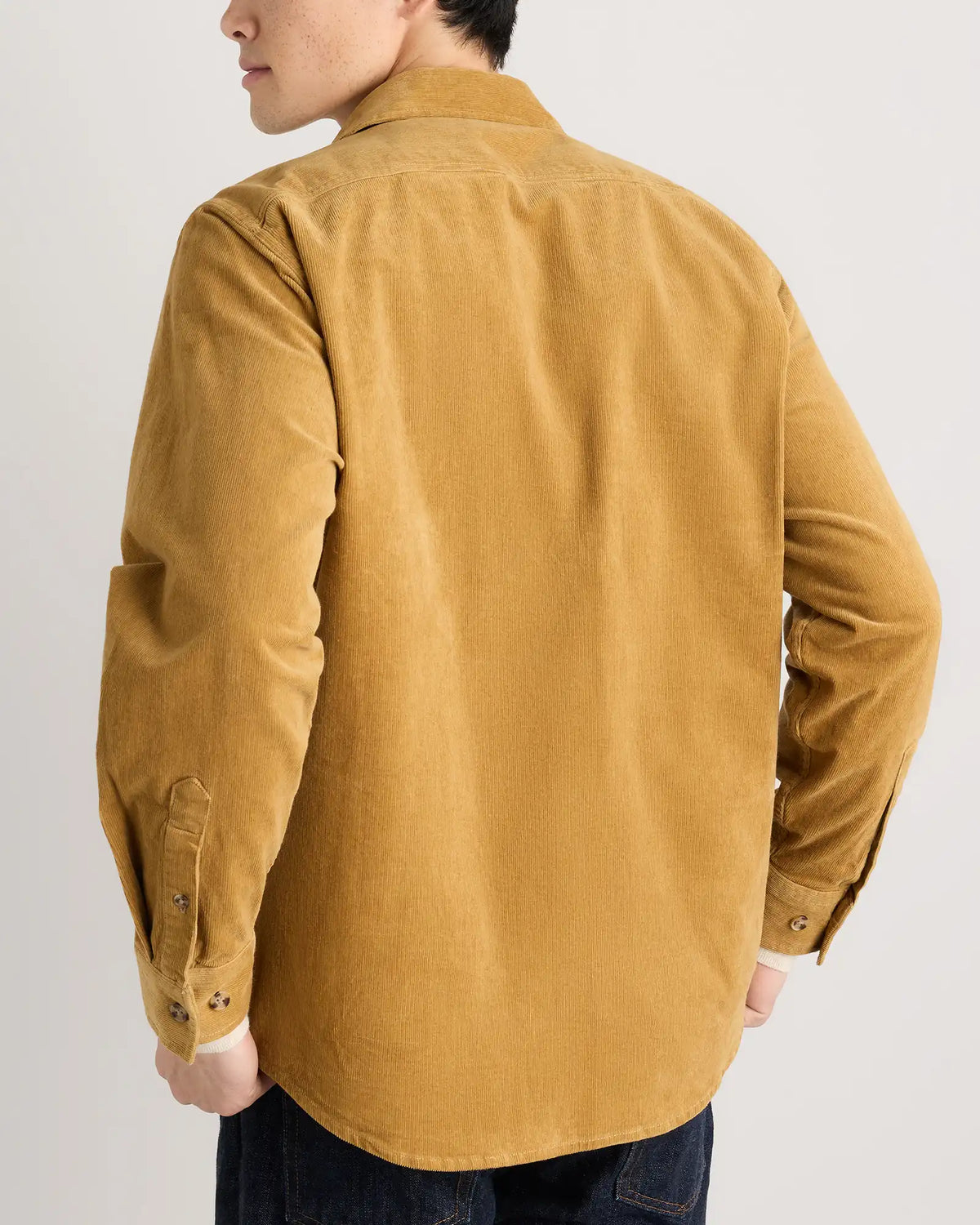 Organic Stretch Corduroy Utility Shirt