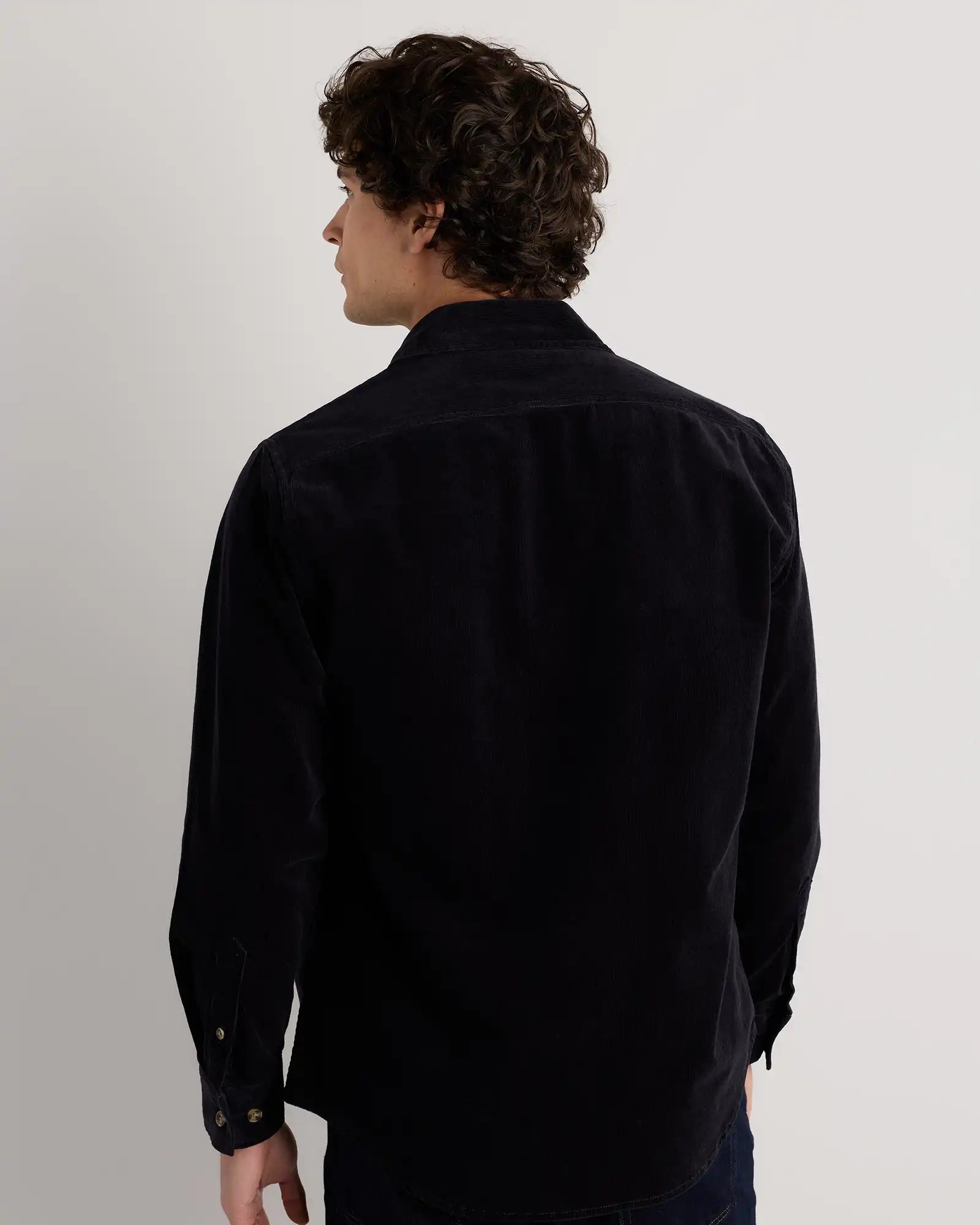 Organic Stretch Corduroy Utility Shirt