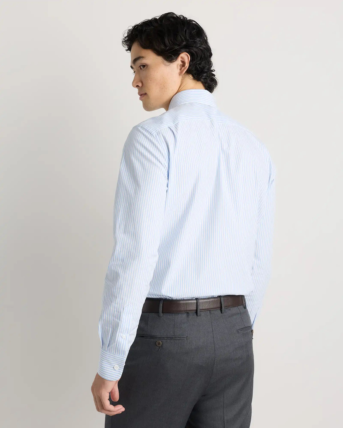 Organic Cotton Stretch Poplin Dress Shirt