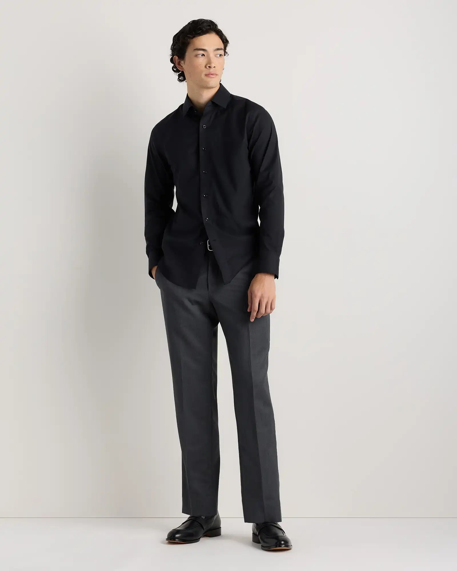 Organic Cotton Royal Oxford Non-Iron Dress Shirt