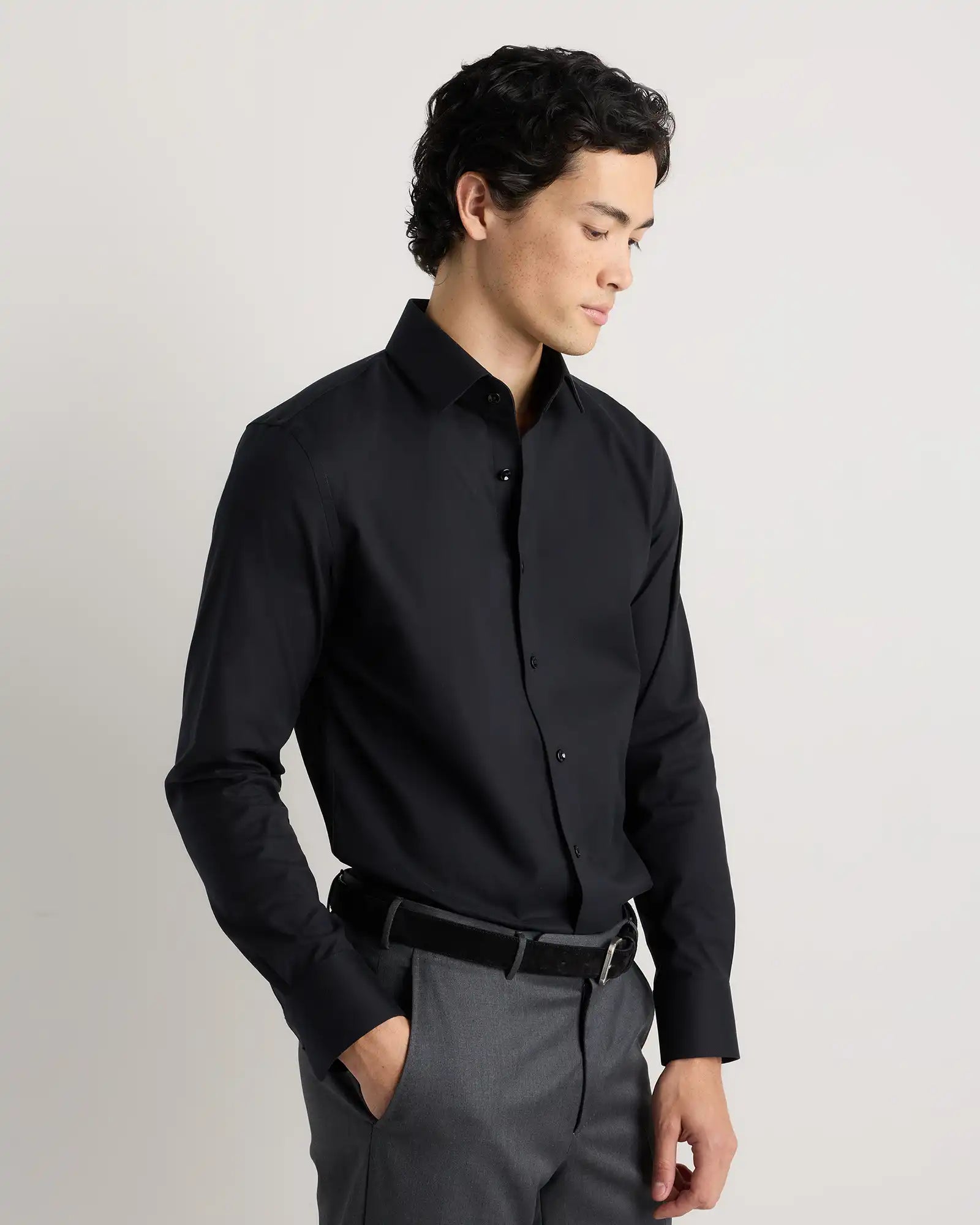 Organic Cotton Royal Oxford Non-Iron Dress Shirt
