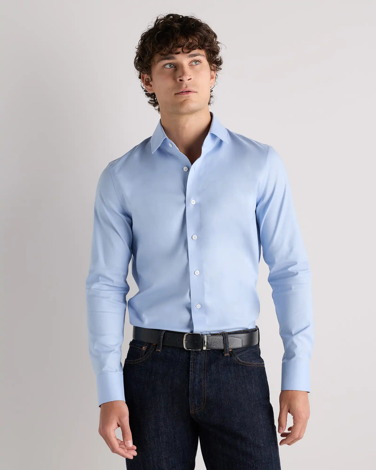 Organic Cotton Royal Oxford Non-Iron Dress Shirt