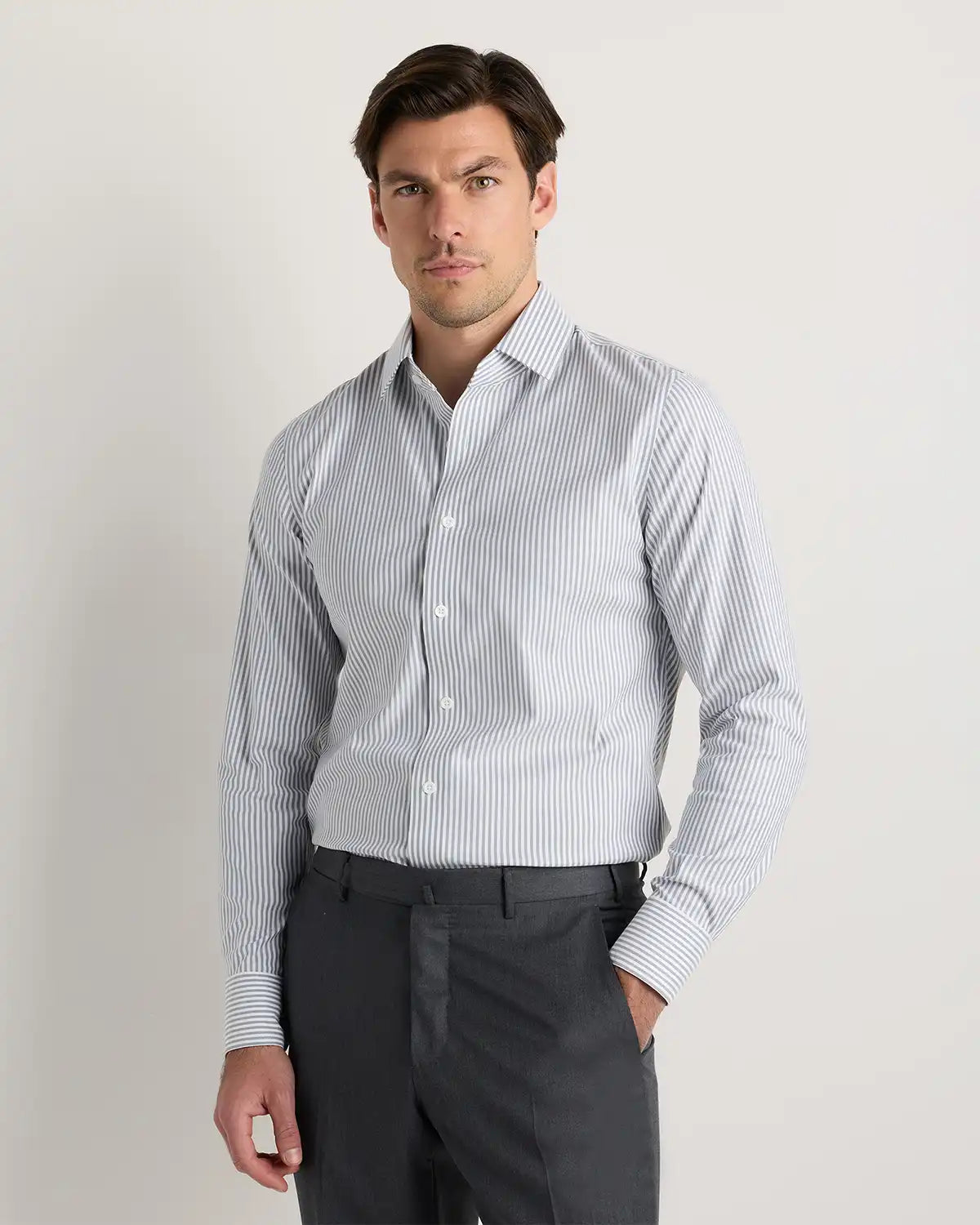 Organic Cotton Royal Oxford Non-Iron Dress Shirt