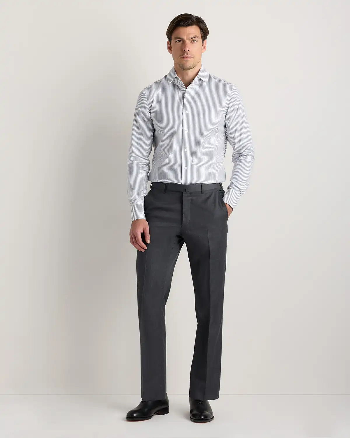 Organic Cotton Royal Oxford Non-Iron Dress Shirt