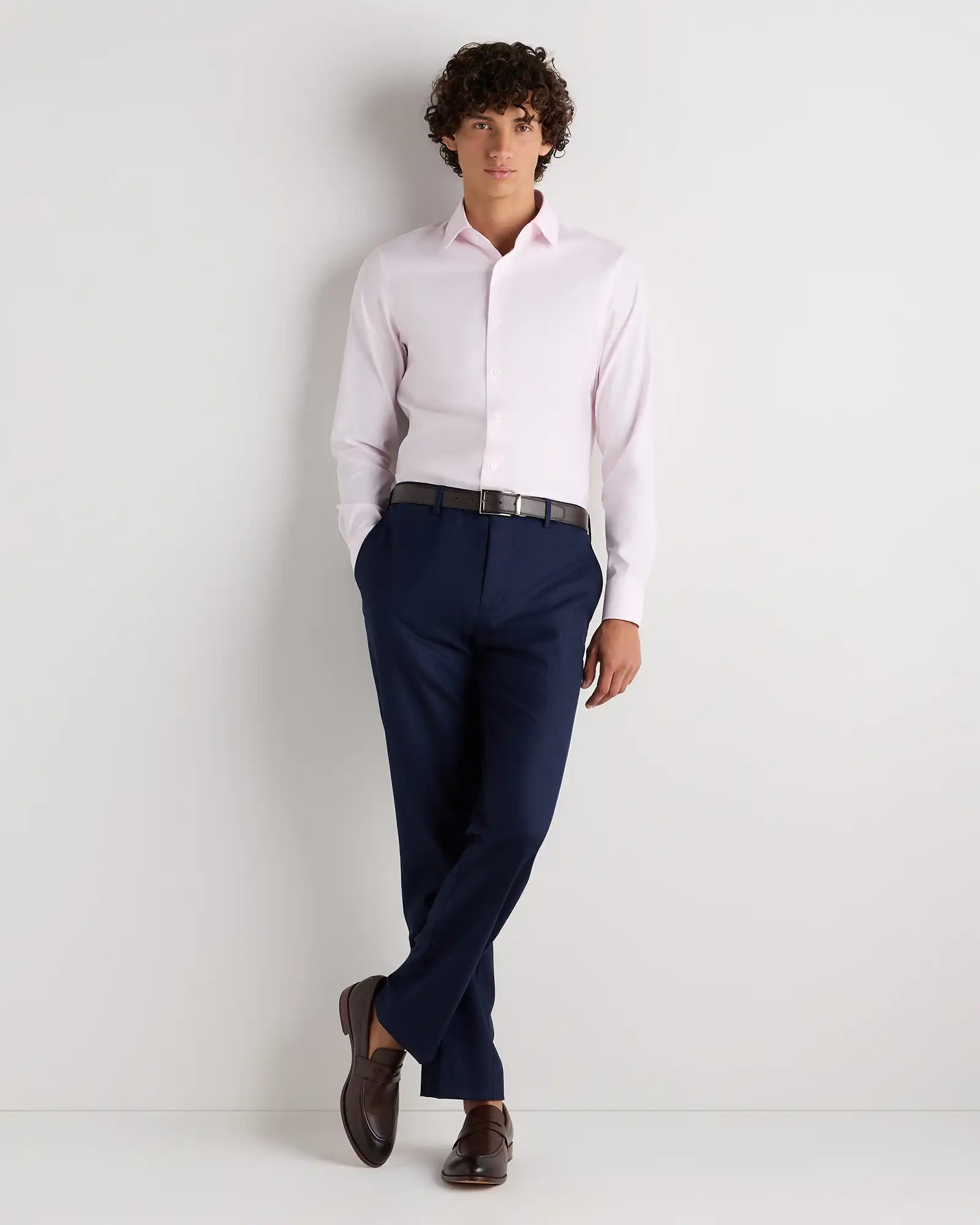Organic Cotton Royal Oxford Non-Iron Dress Shirt