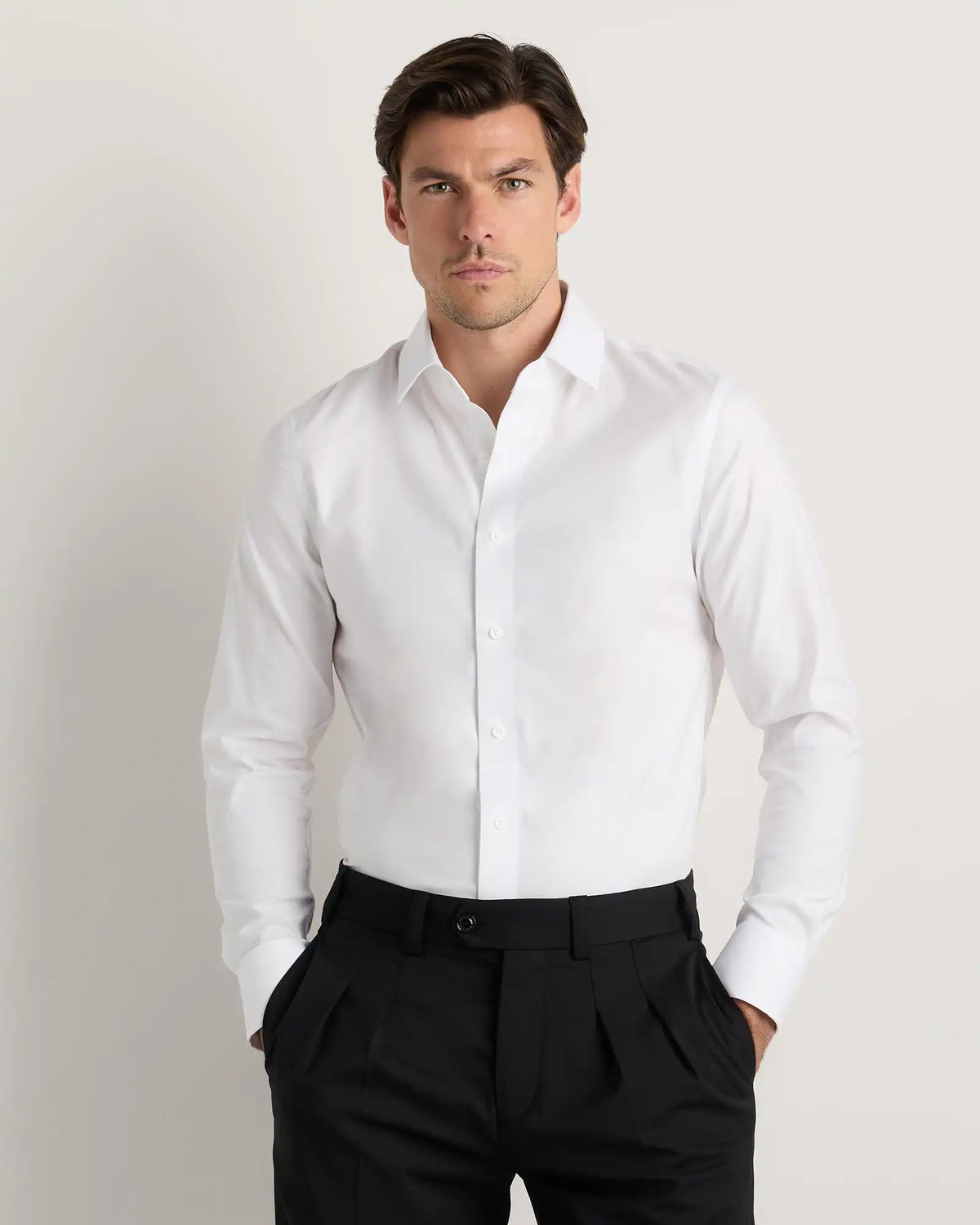 Organic Cotton Royal Oxford Non-Iron Dress Shirt