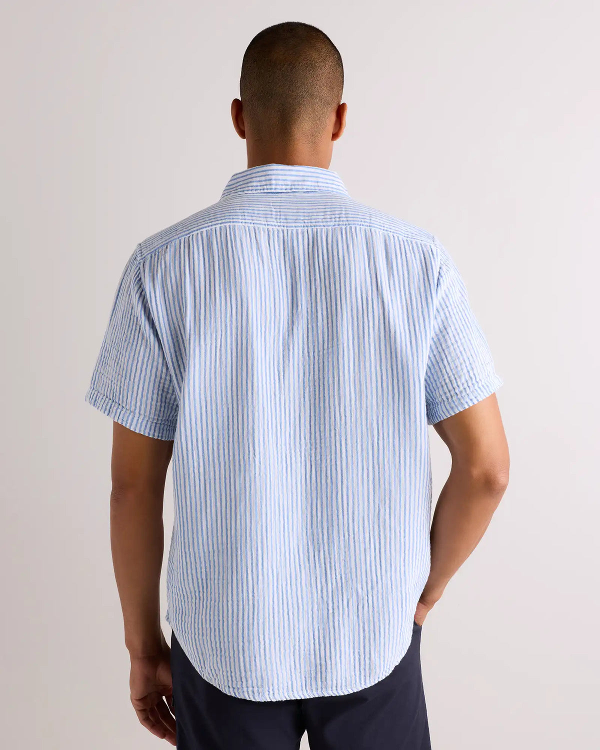 100% Organic Cotton Gauze Short Sleeve Shirt