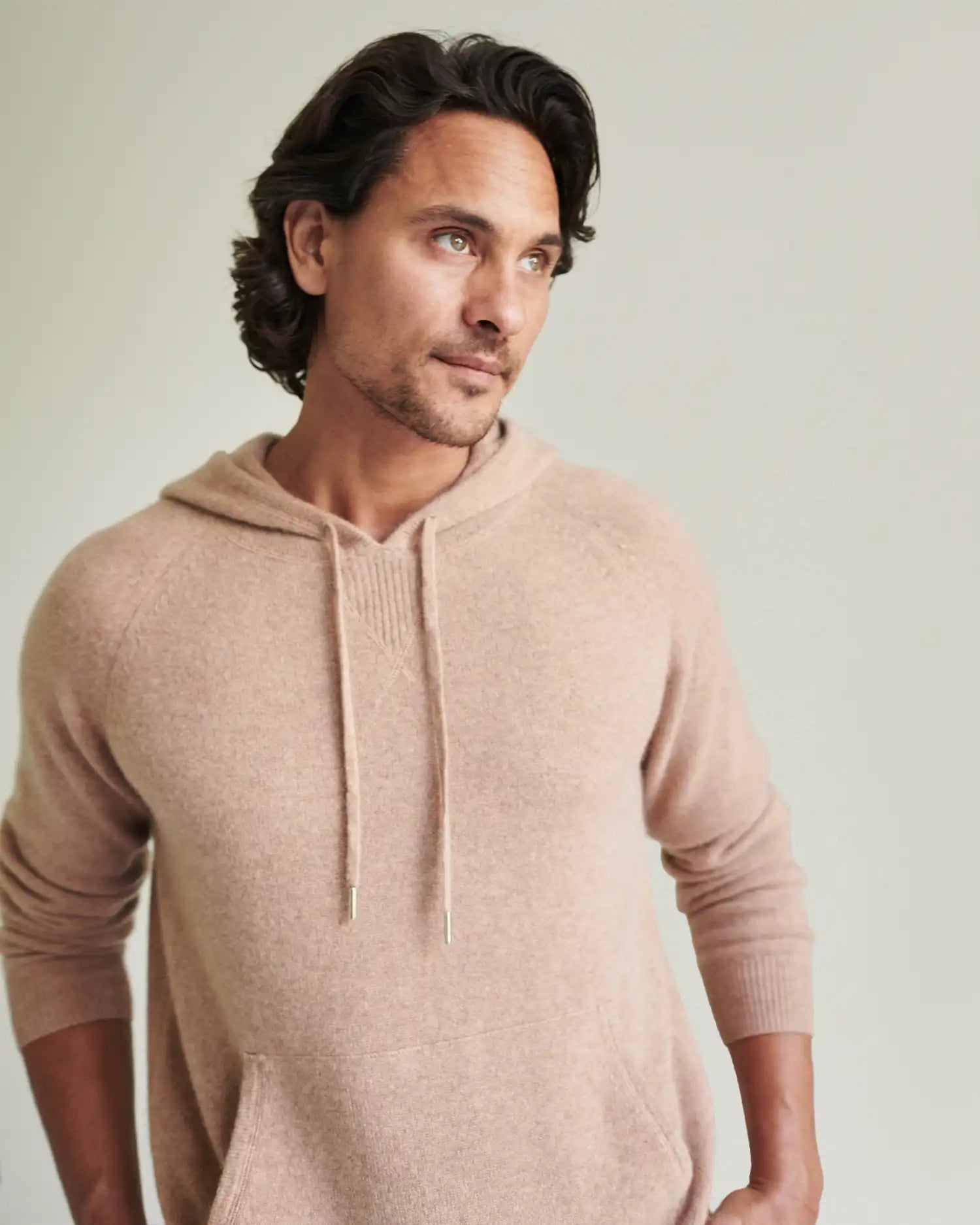 Mongolian Spring Cashmere Pullover Hoodie