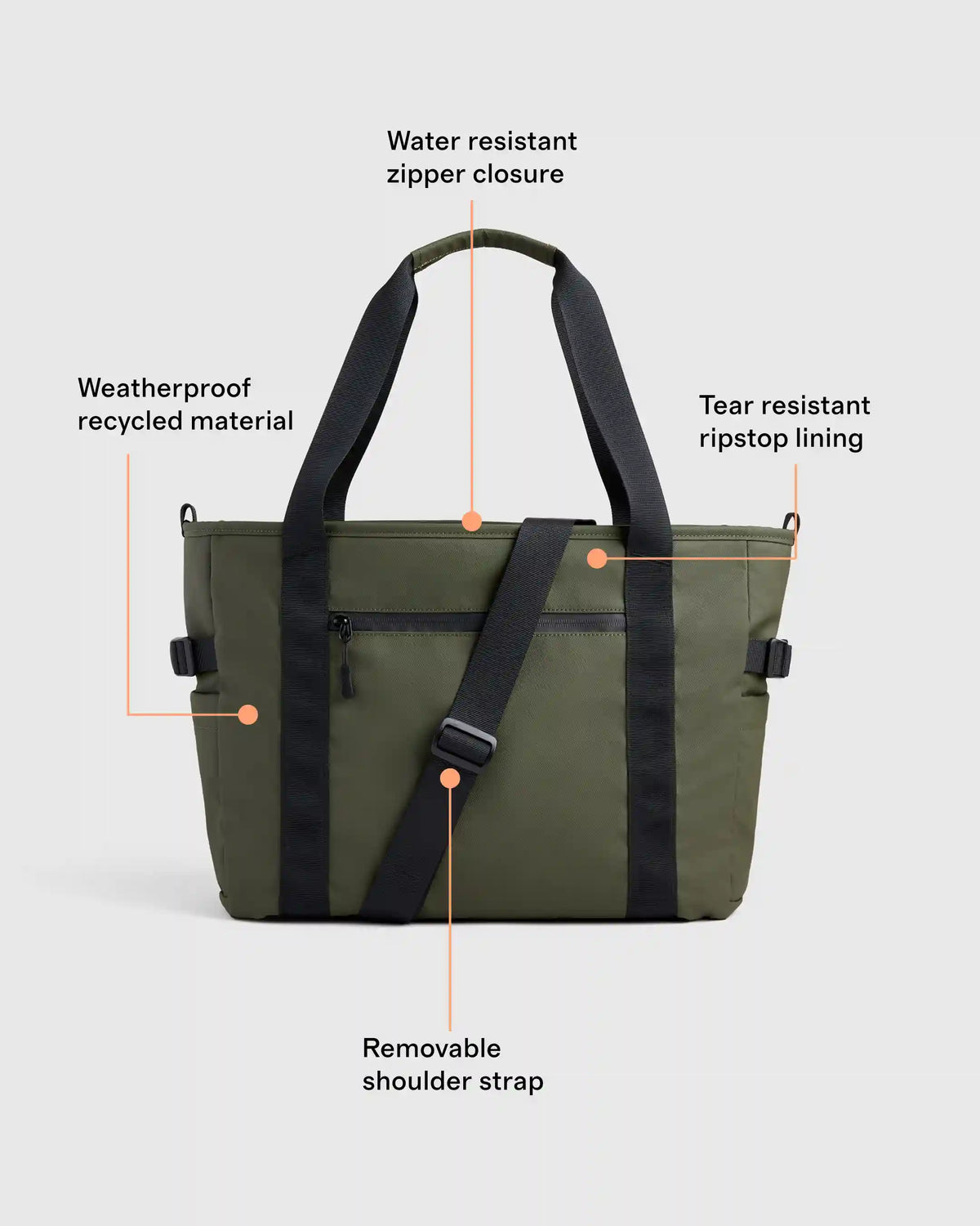 Weather Proof Roll-Top Backpack