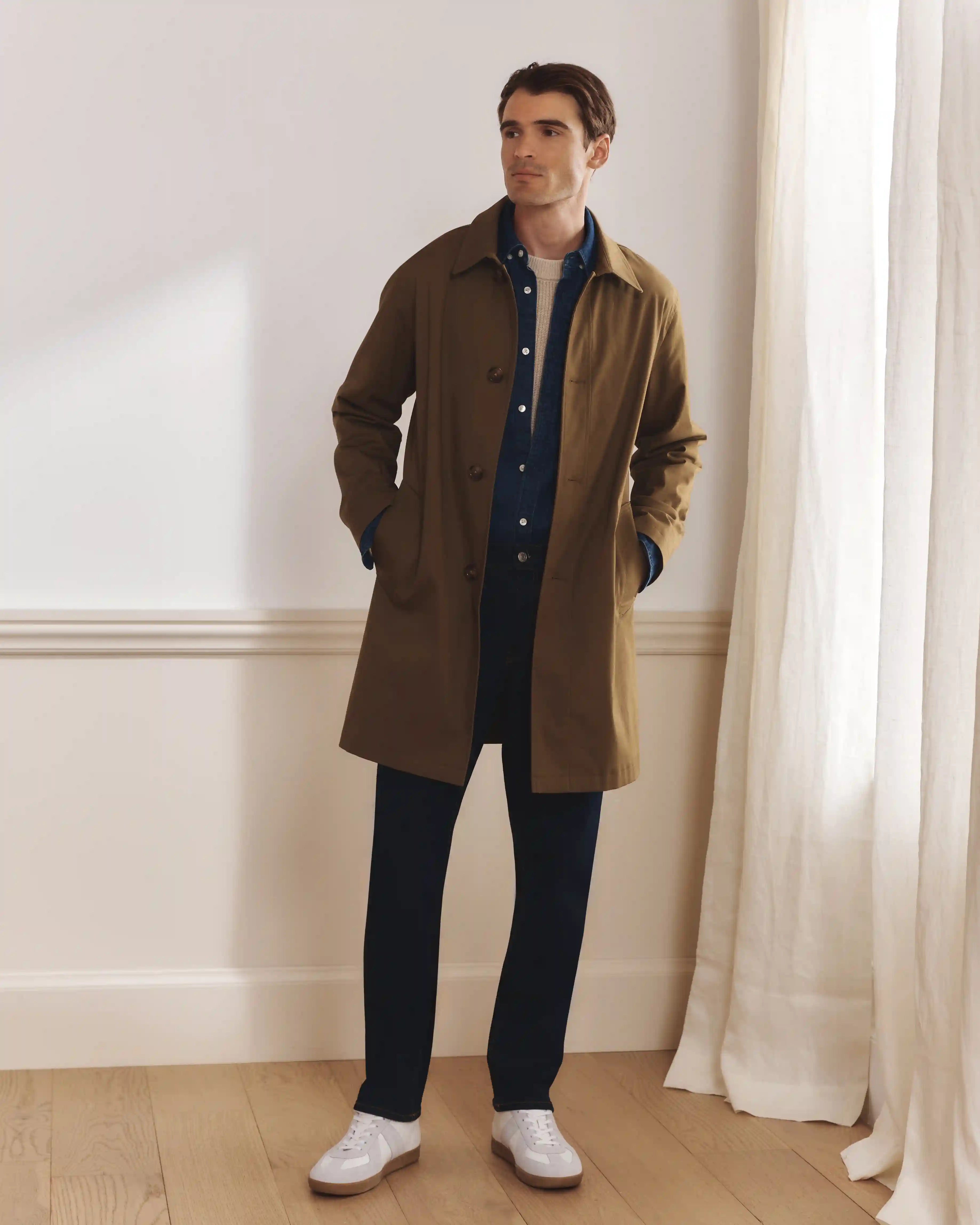 Comfort Stretch Trench Coat